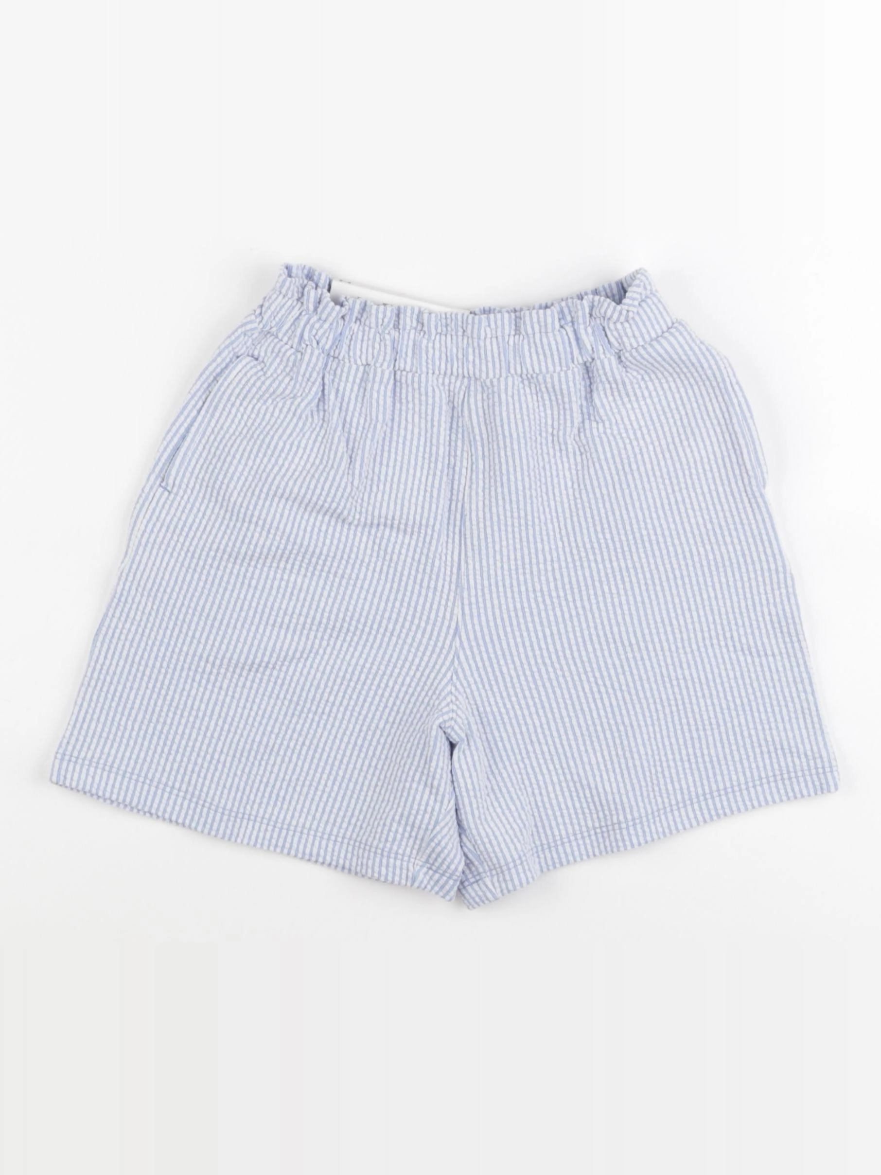 Uniqlo - short bleu - 3/4 ans