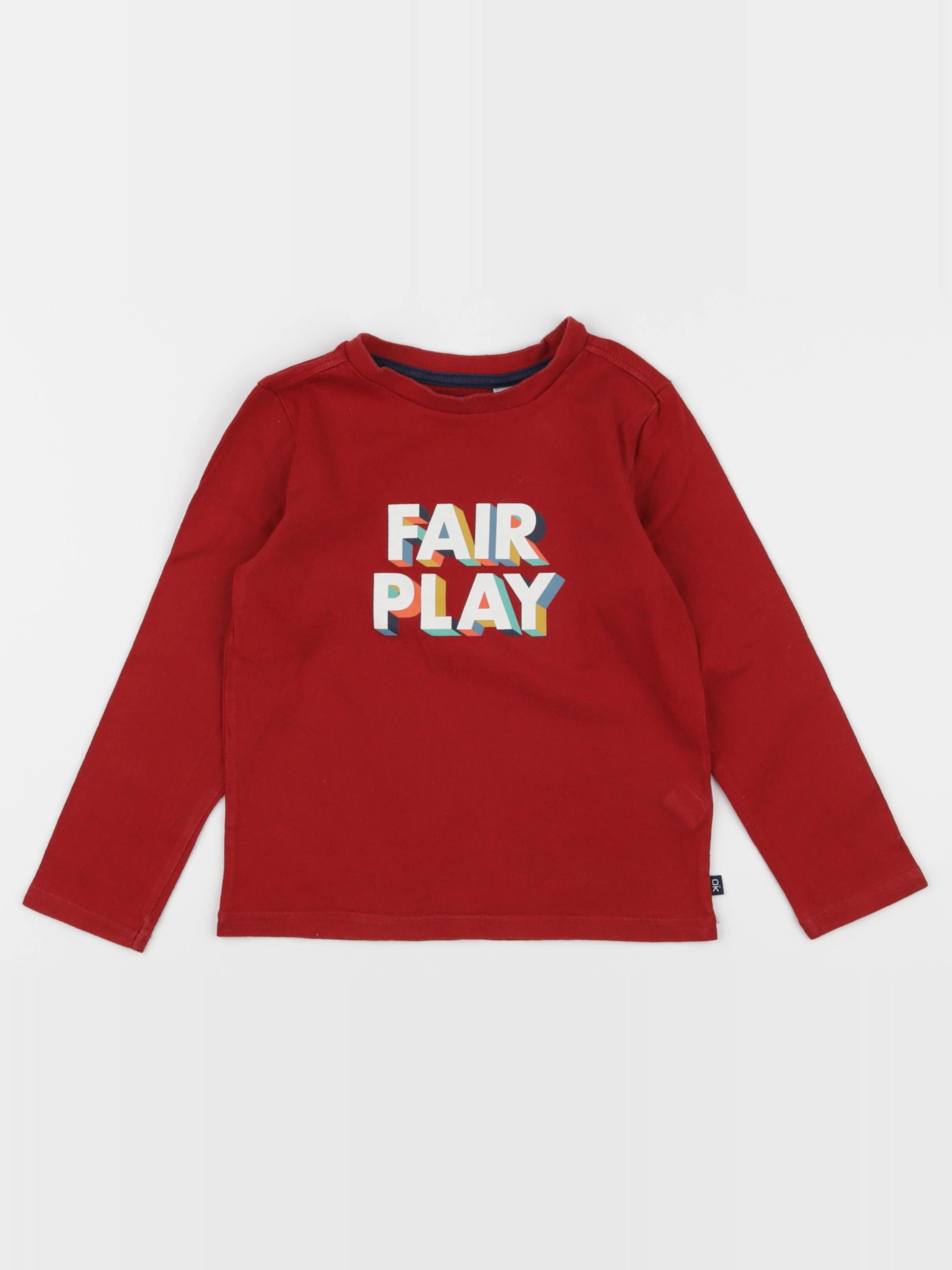 Okaidi - tee-shirt rouge - 4 ans