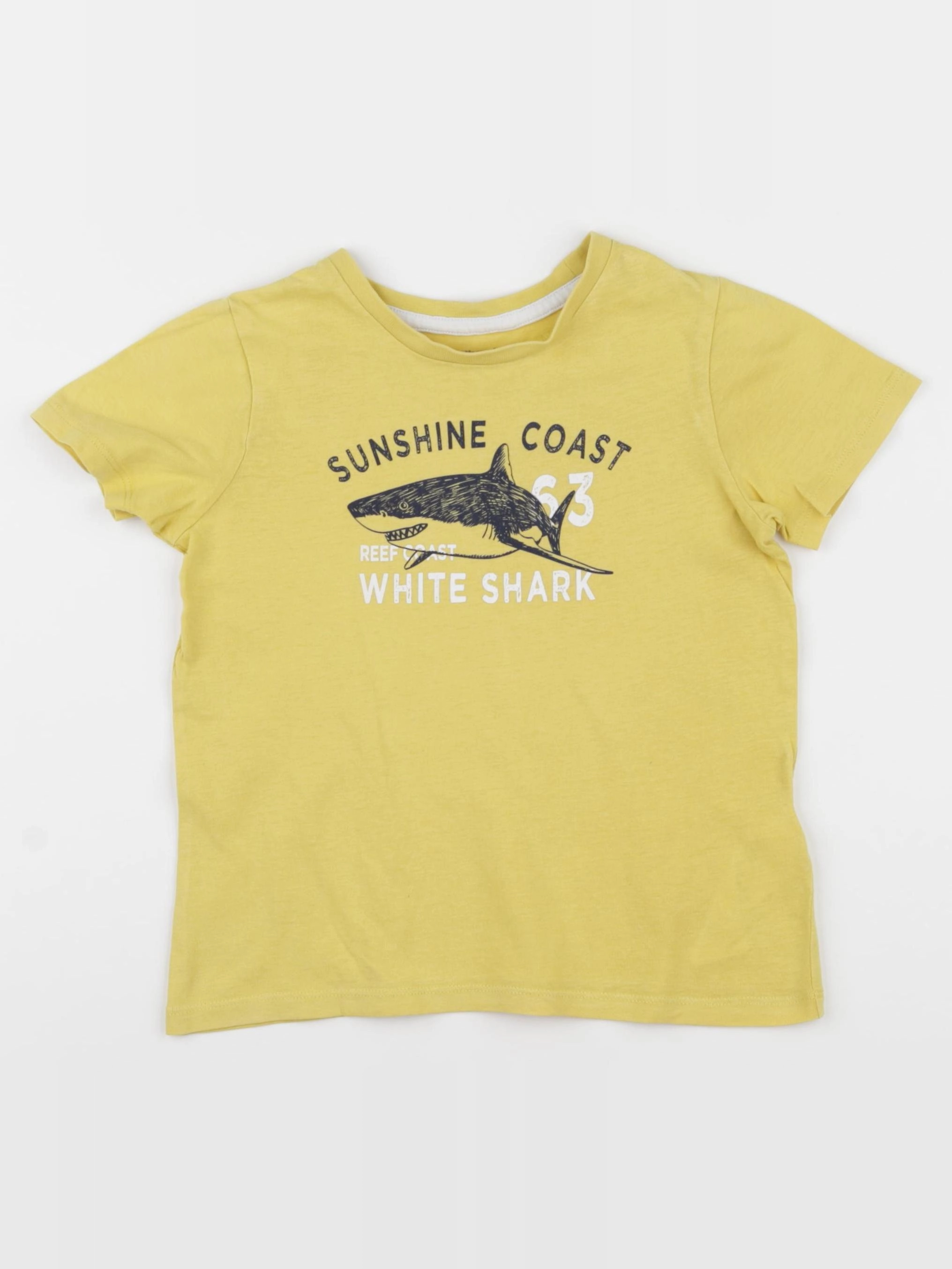 Vertbaudet - tee-shirt jaune - 4 ans