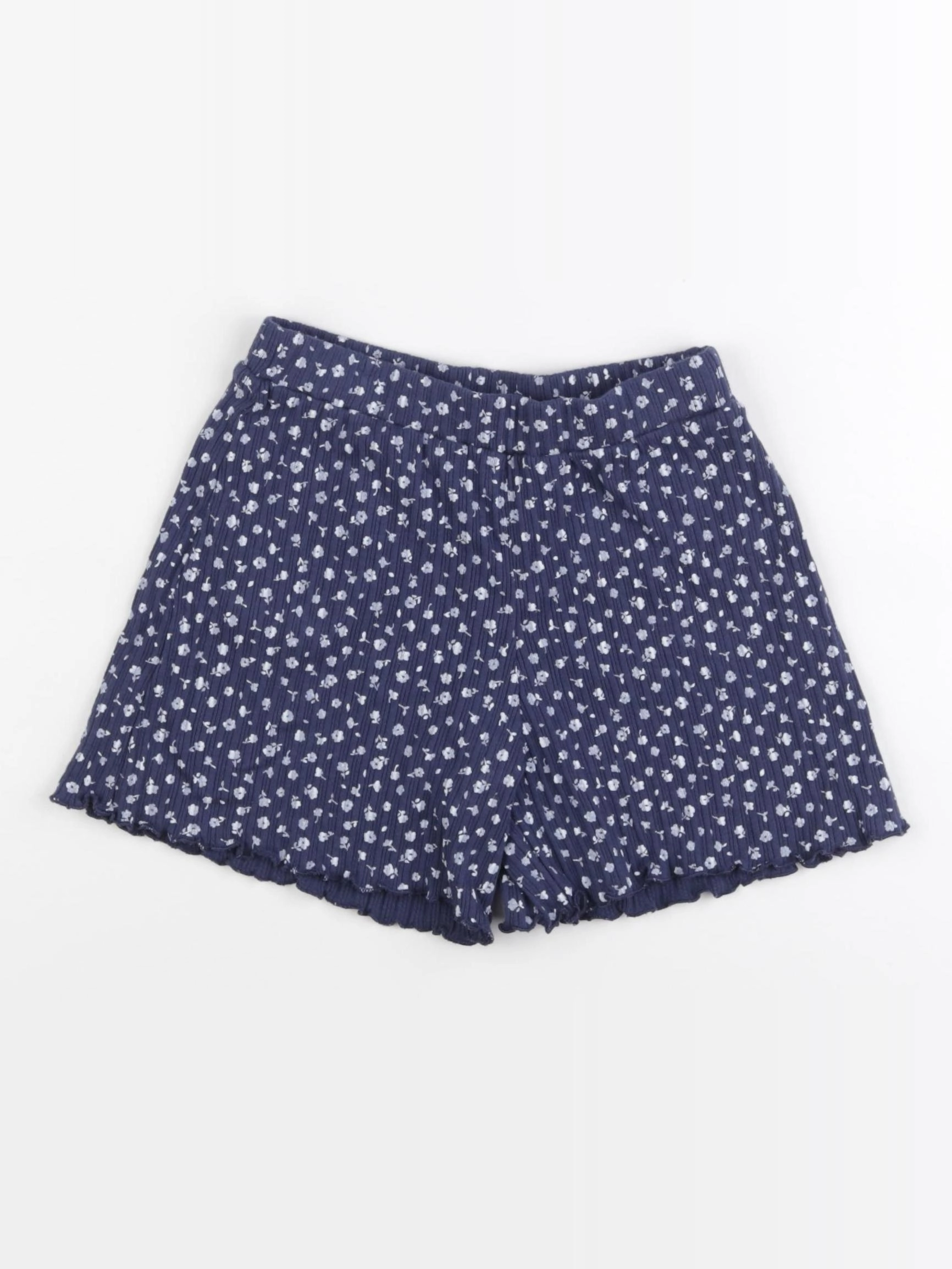 Uniqlo - short bleu - 3/4 ans