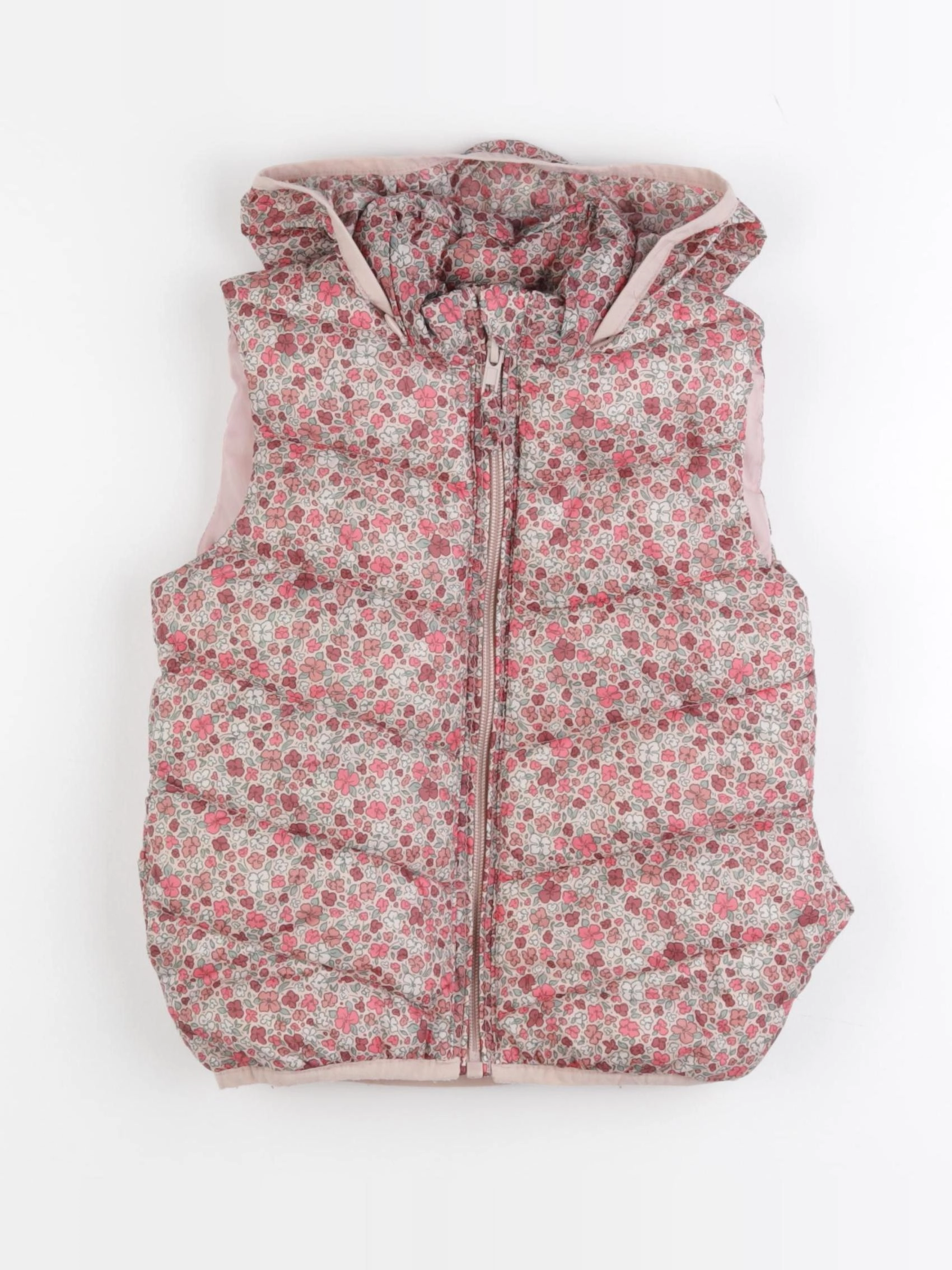 Vertbaudet - doudoune rose - 4 ans
