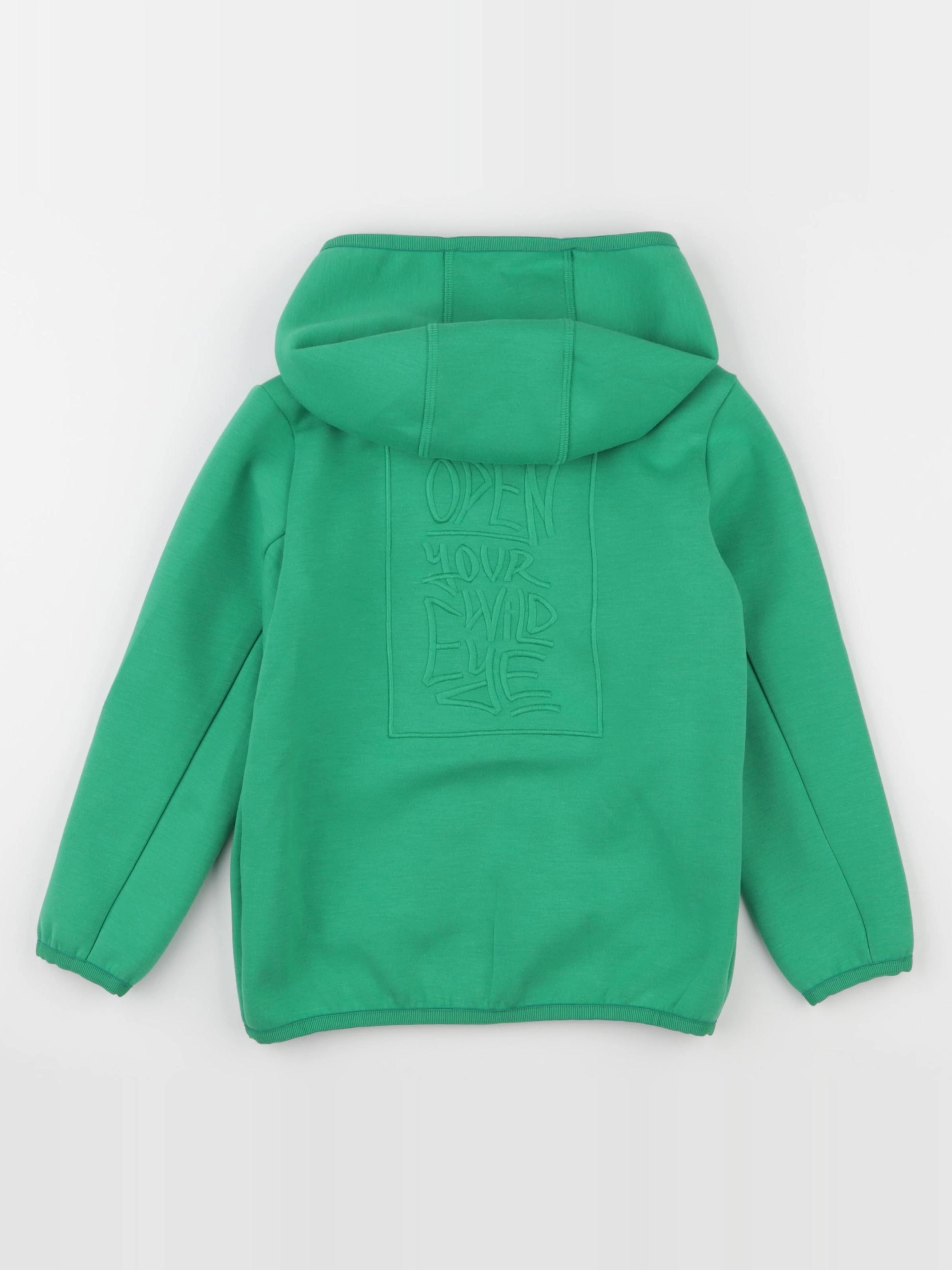 IKKS - sweat imprimé au dos vert - 4 ans