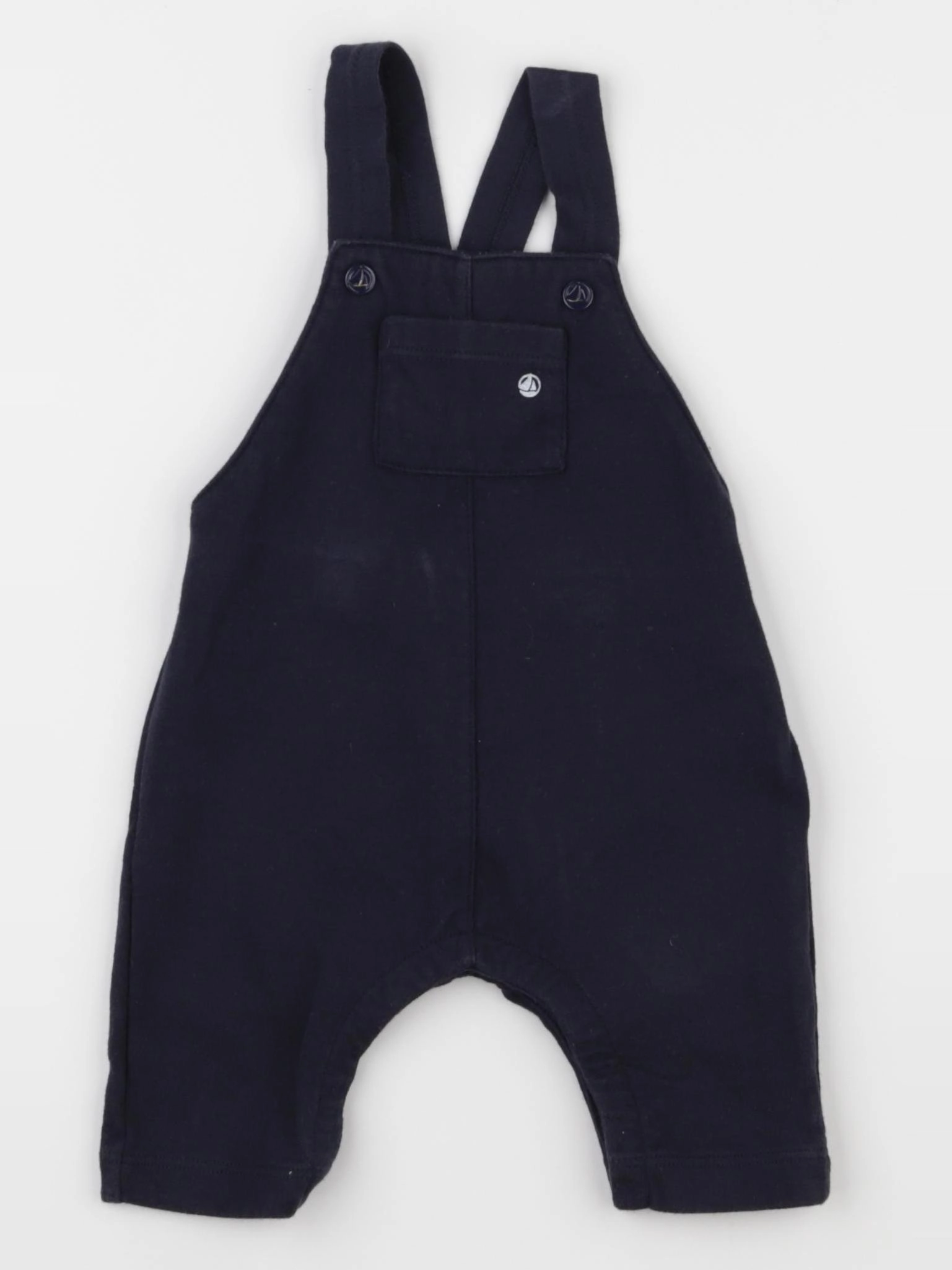 Petit Bateau - salopette bleu - 3 mois