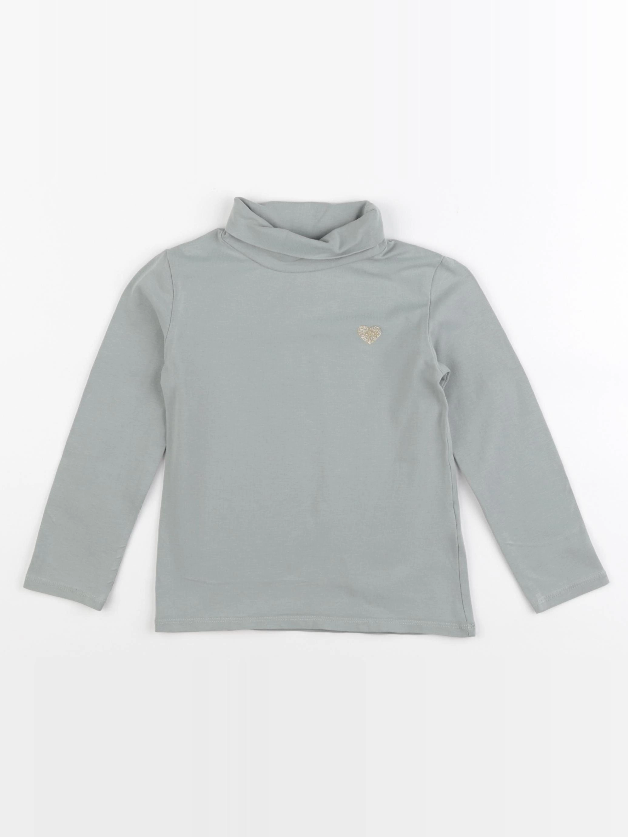 Vertbaudet - sous-pull vert - 4 ans