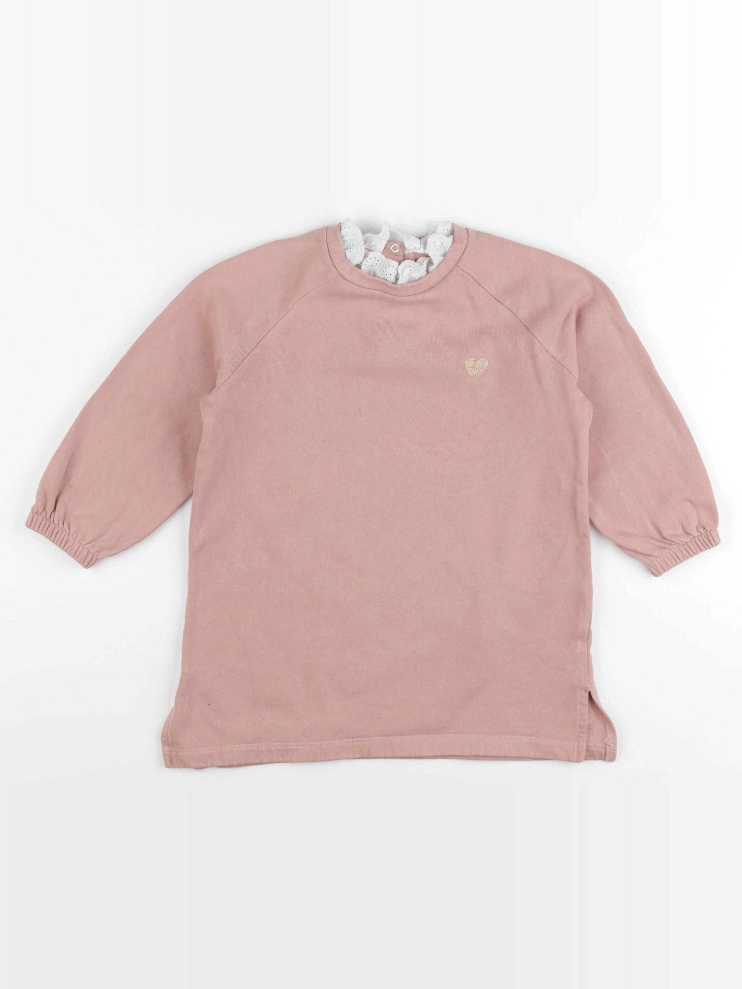 Vertbaudet - robe rose - 5 ans
