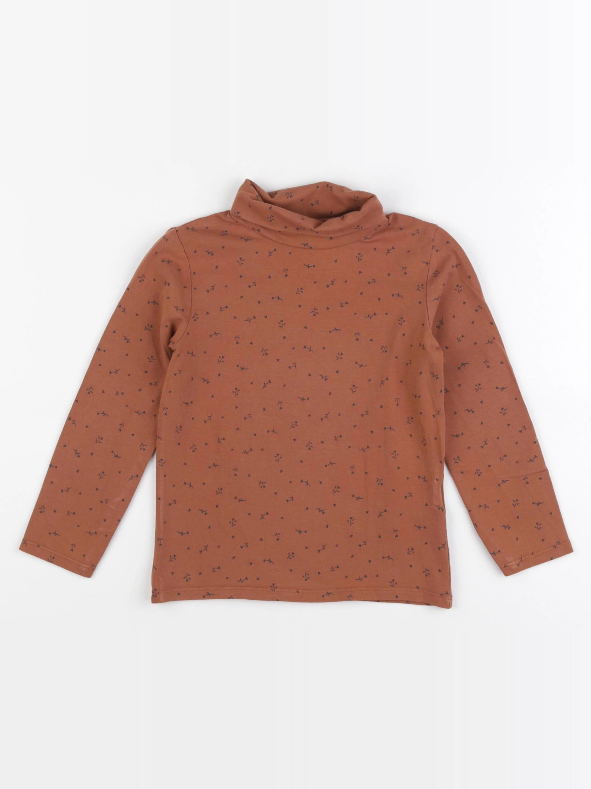 Vertbaudet - sous-pull marron - 4 ans