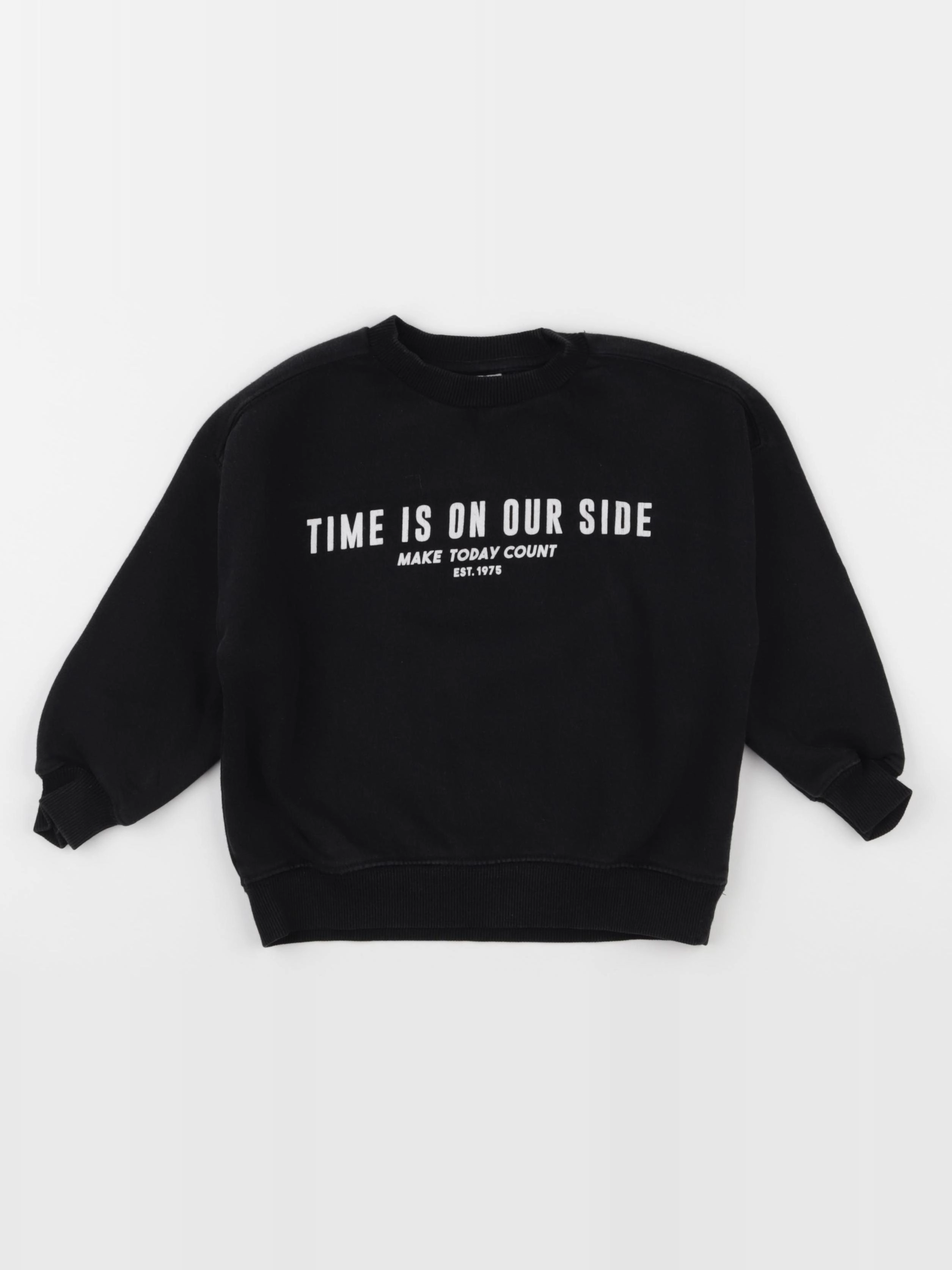 Zara - sweat noir - 2/3 ans
