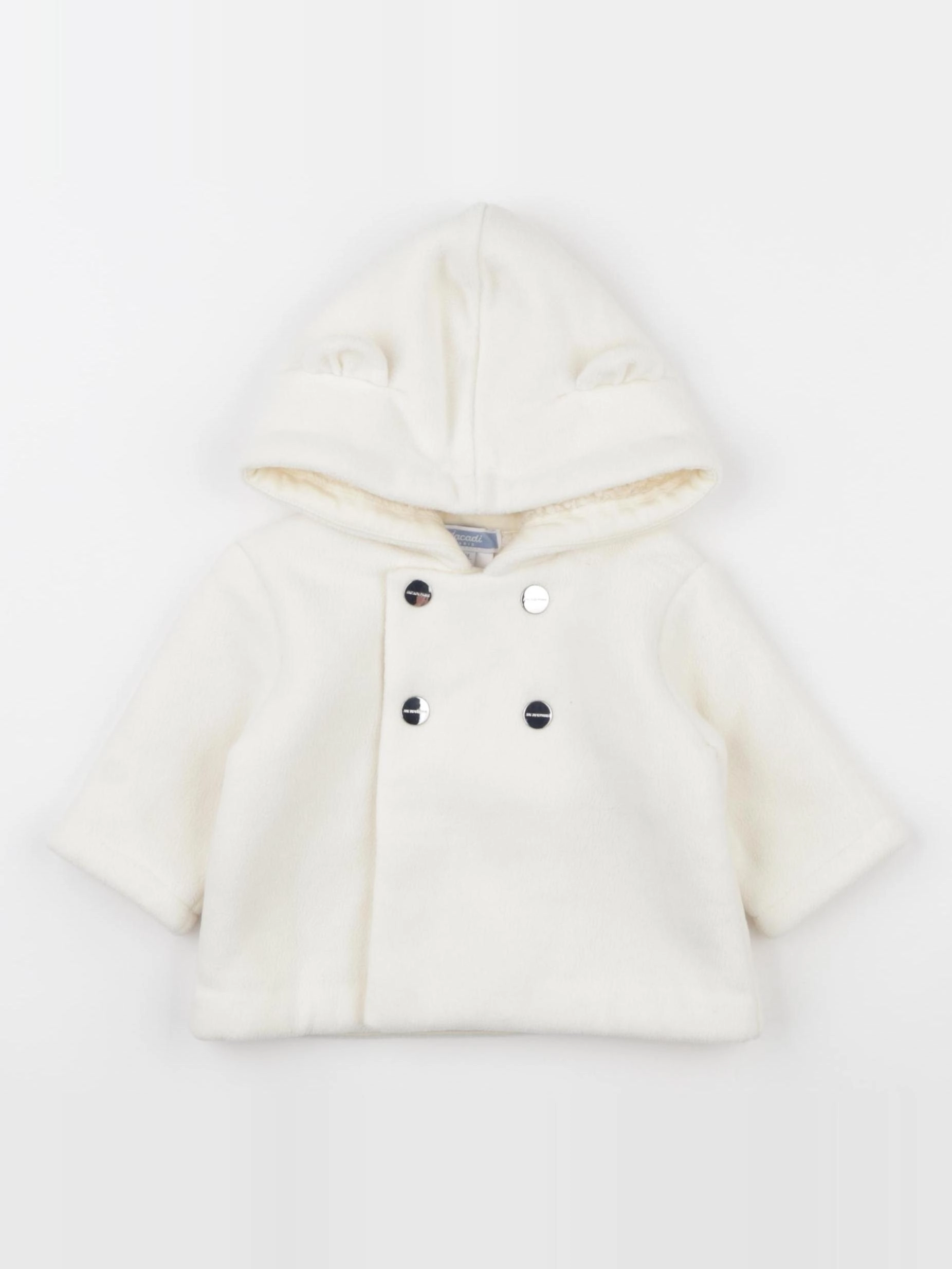 Jacadi - veste doublé beige - 3 mois