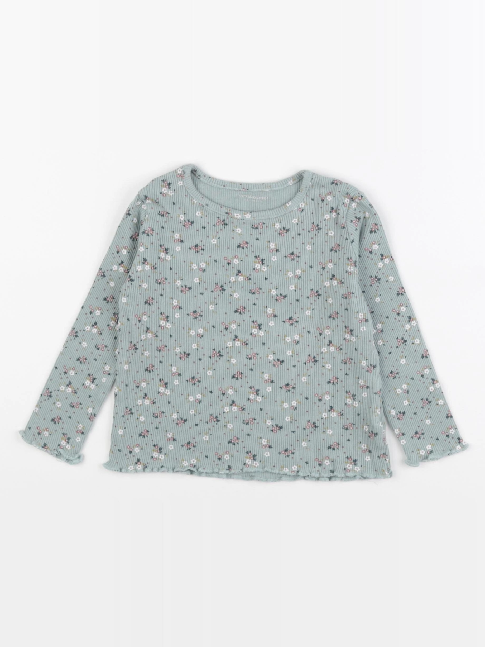 Vertbaudet - tee-shirt vert - 3 ans