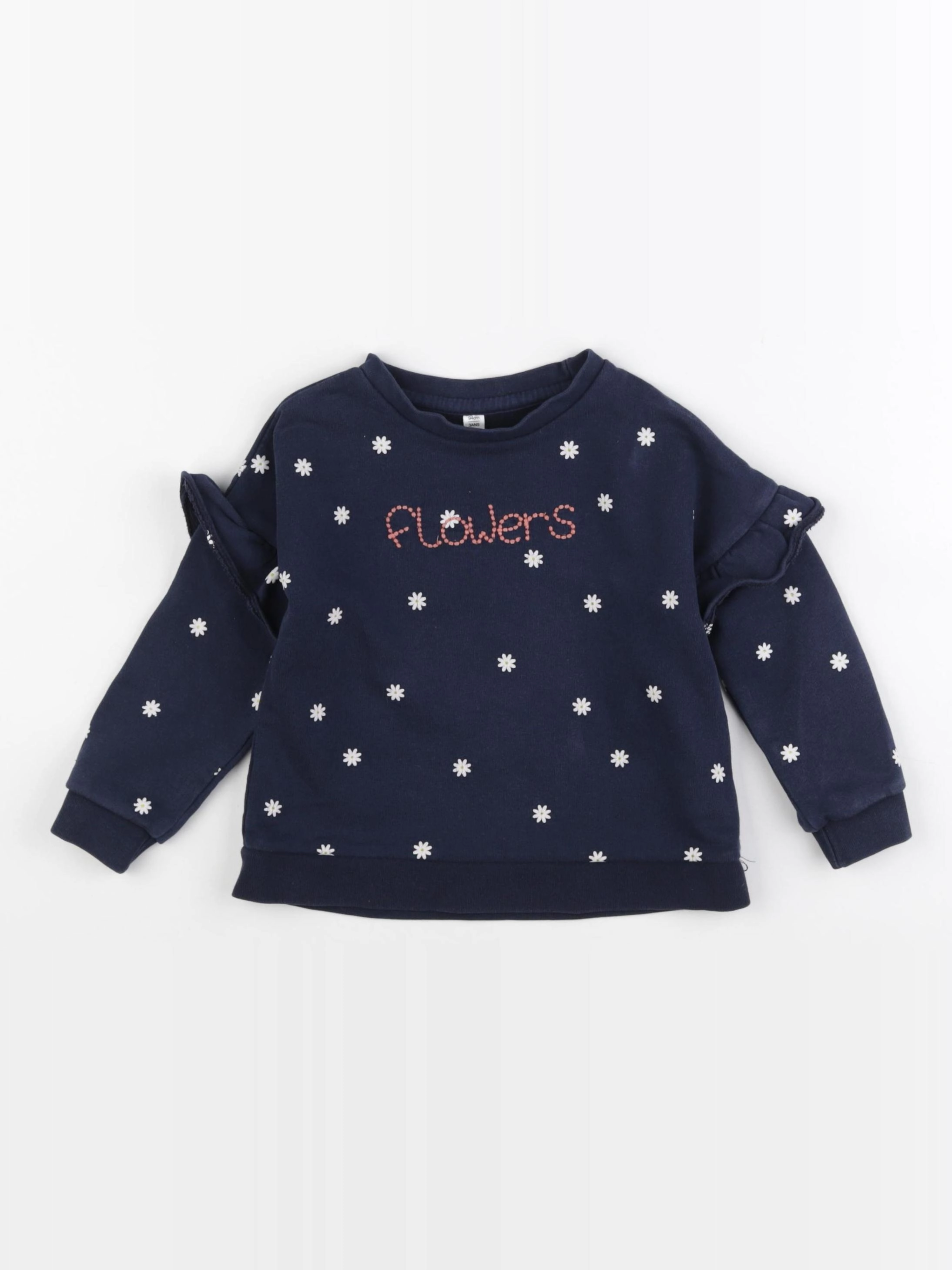 Vertbaudet - sweat bleu - 3 ans