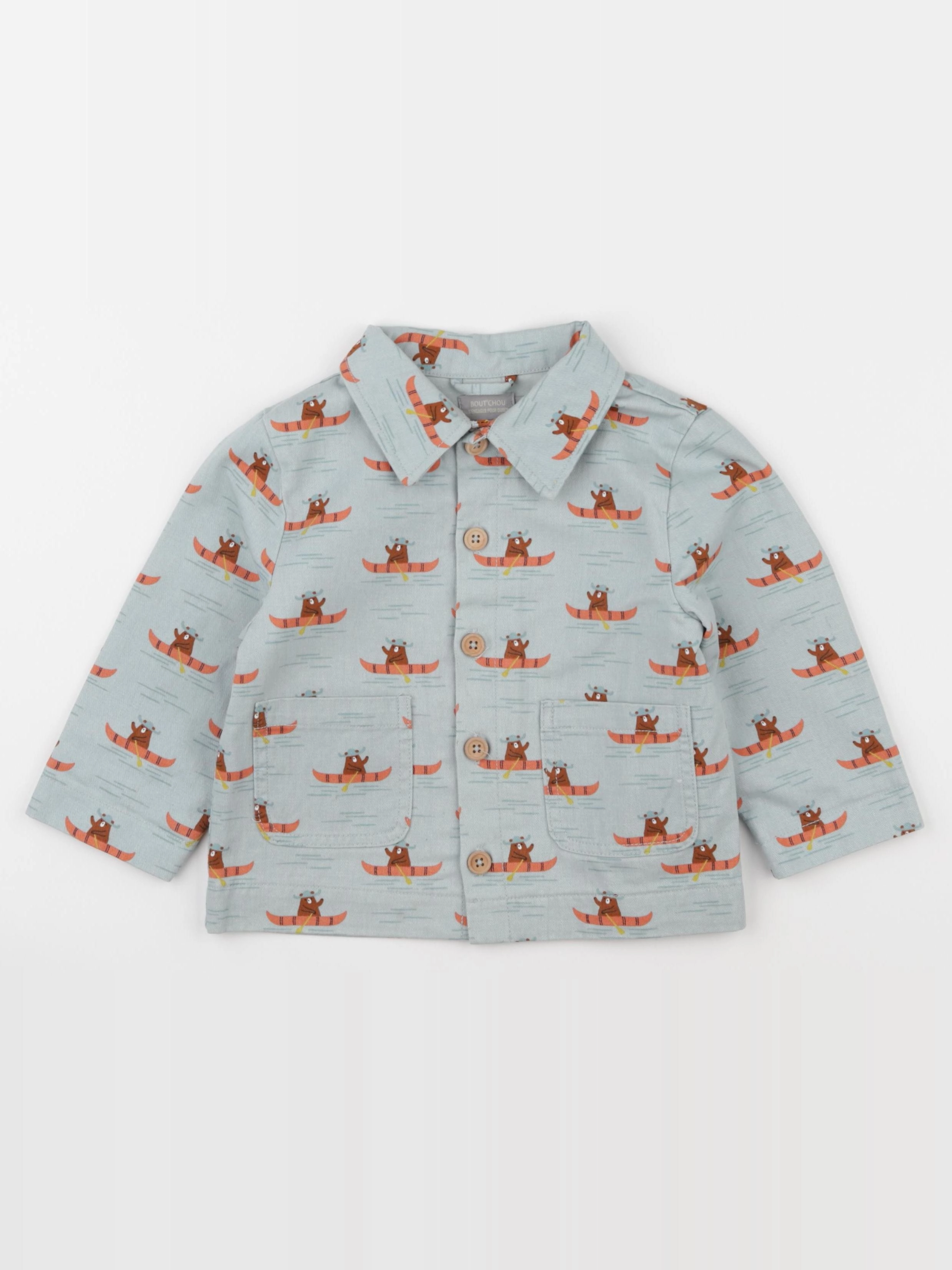 Boutchou - veste bleu - 2 ans