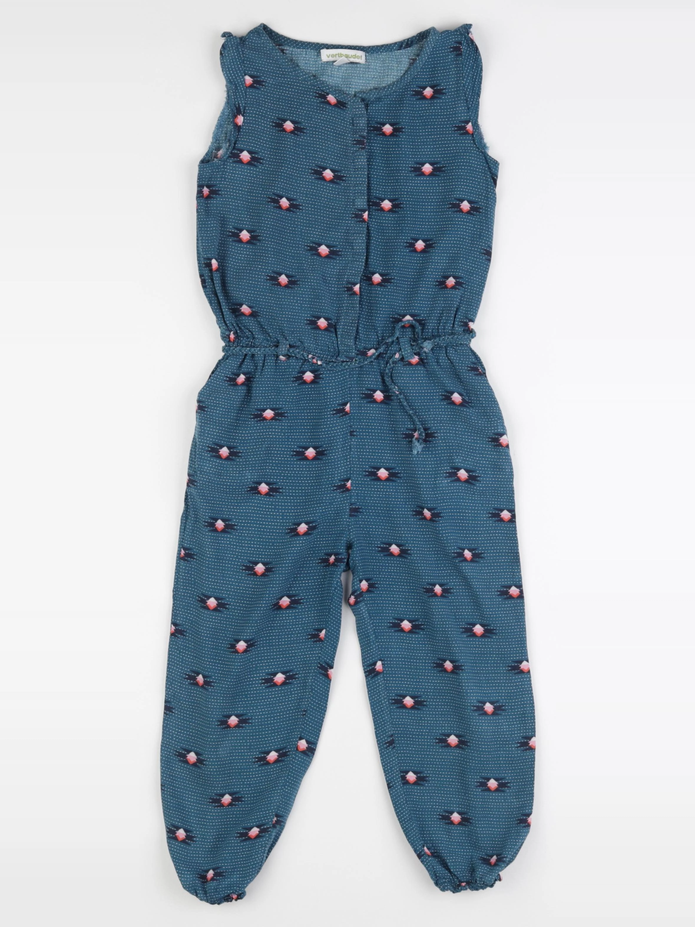 Vertbaudet - combinaison bleu - 4 ans