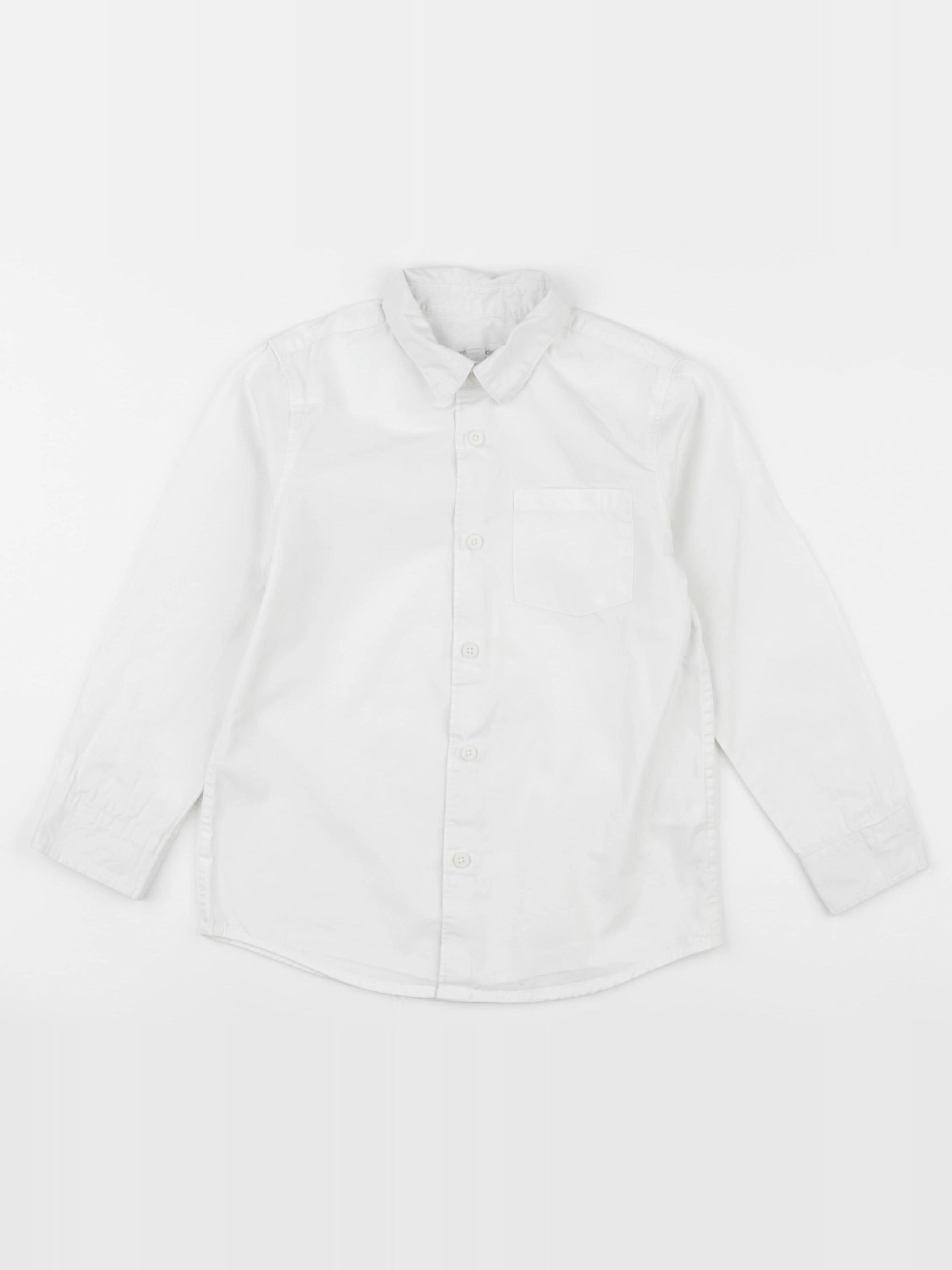 Vertbaudet - chemise blanc - 6 ans
