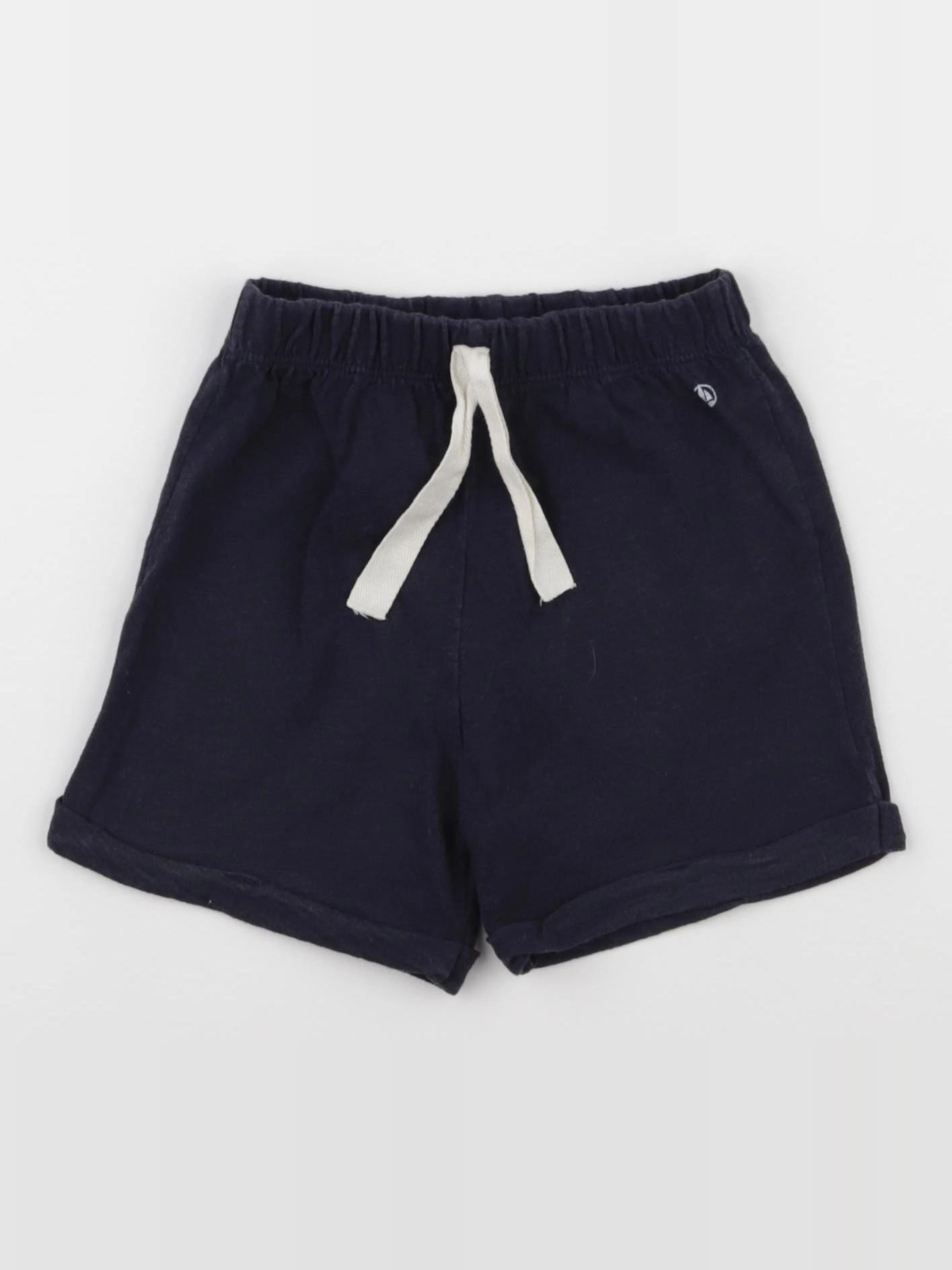 Petit Bateau - short bleu - 2 ans