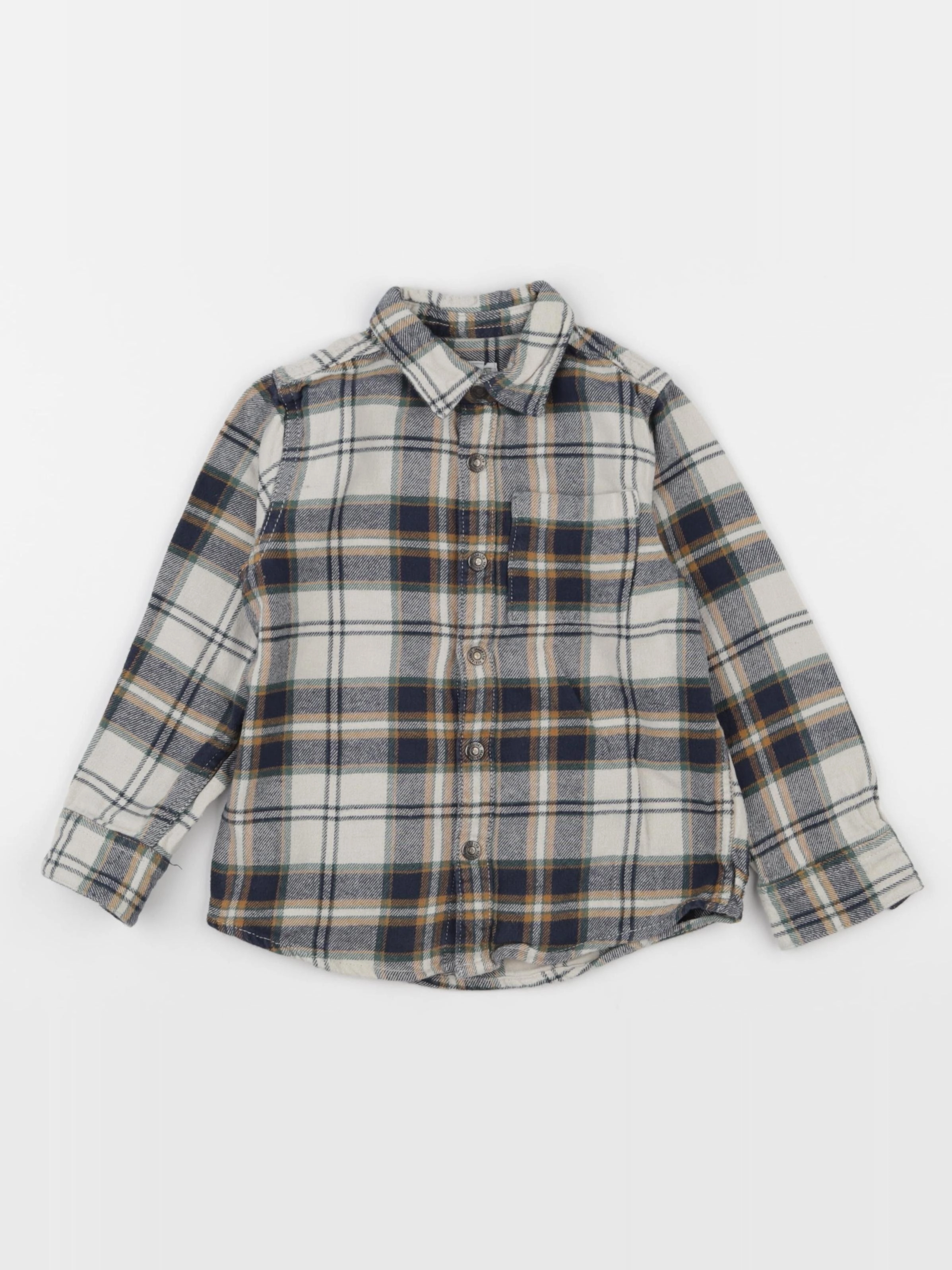 Vertbaudet - chemise multicolore - 5 ans