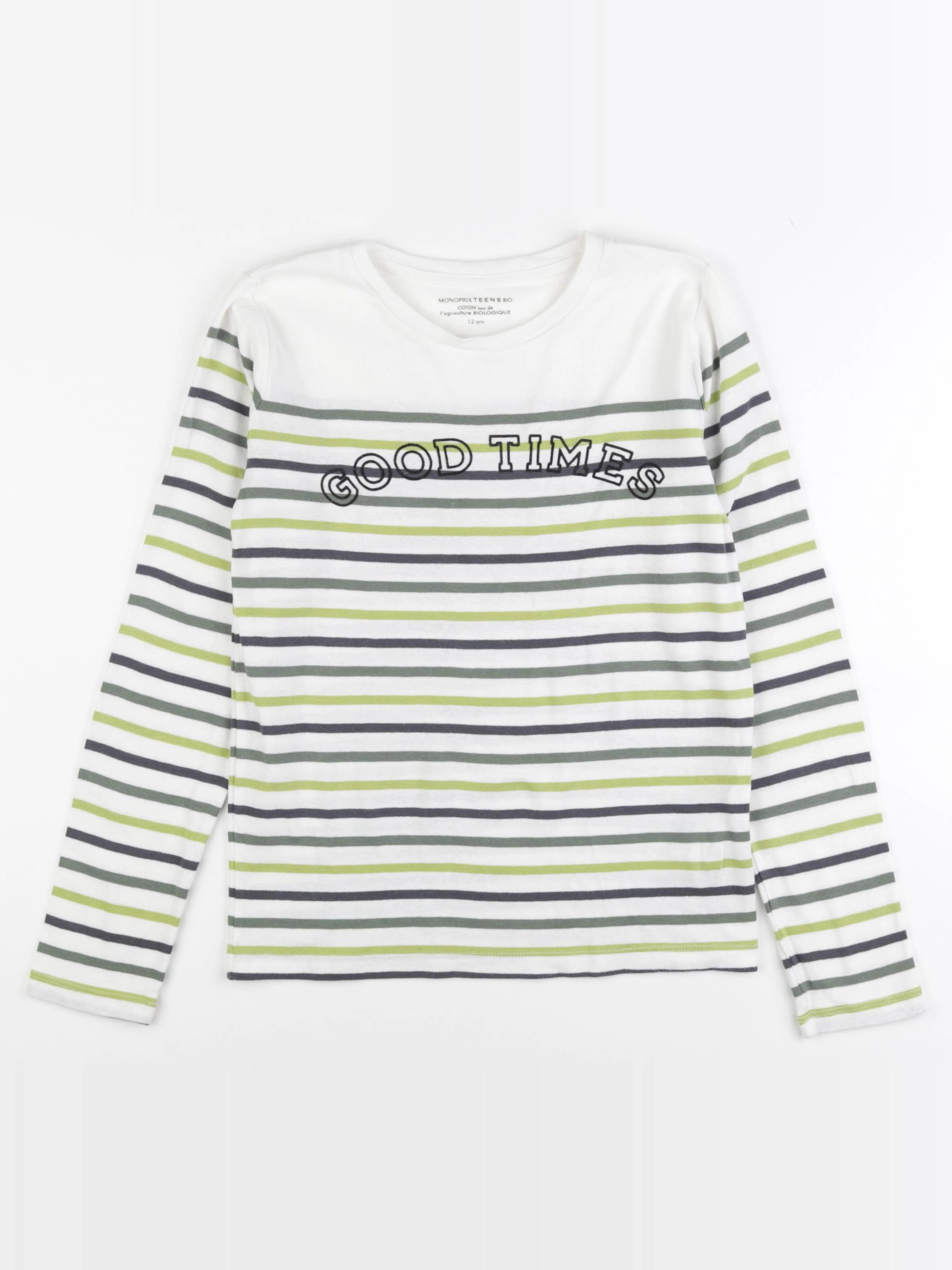 Monoprix - tee-shirt blanc - 12 ans
