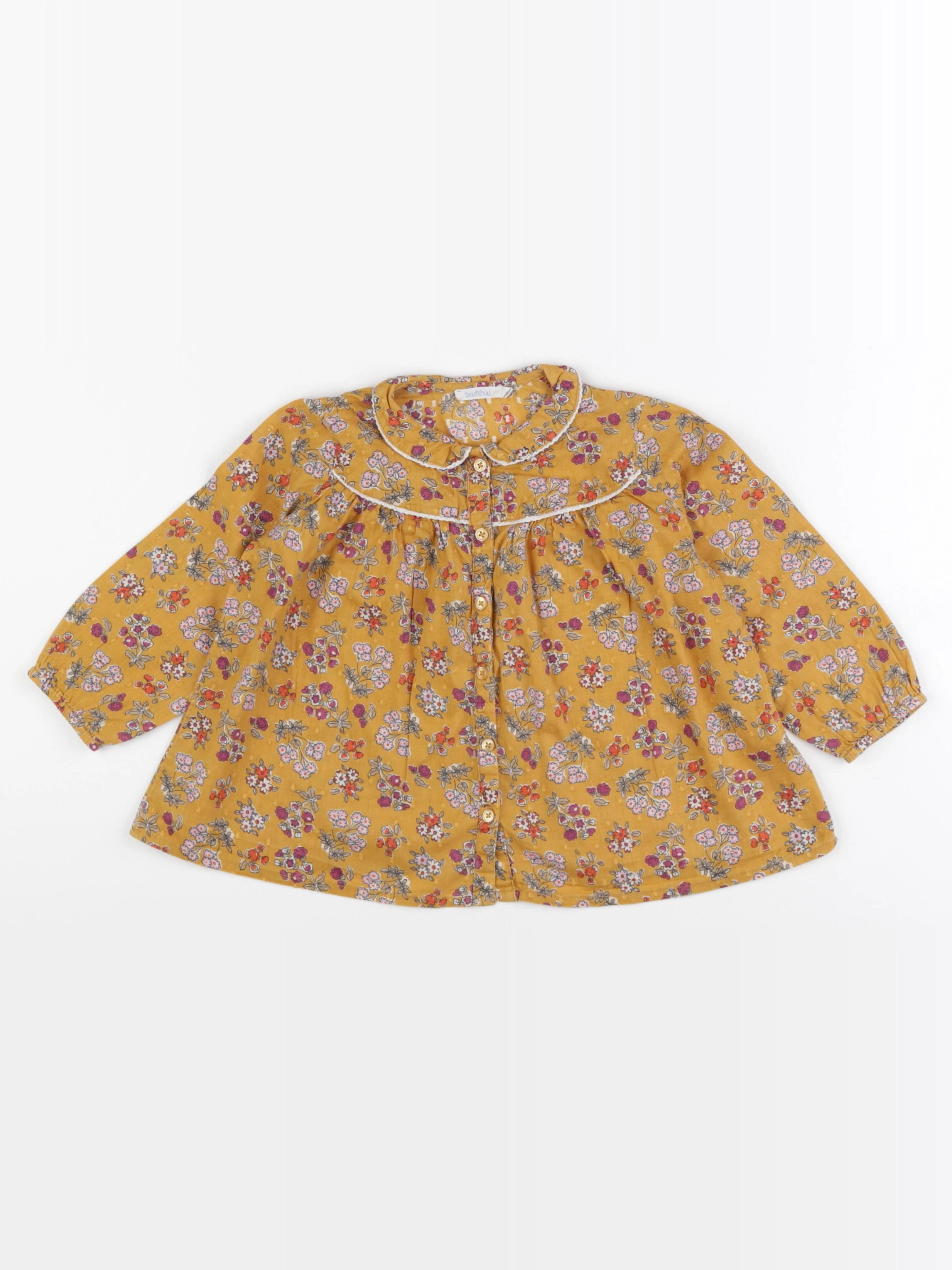 Boutchou - blouse jaune - 36 mois