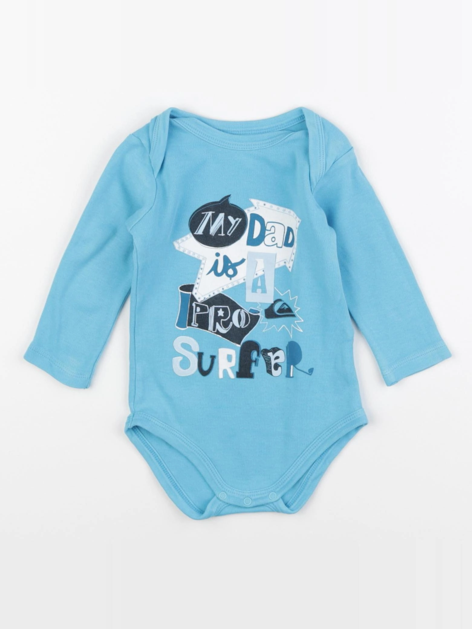 Quiksilver - body bleu - 9 mois