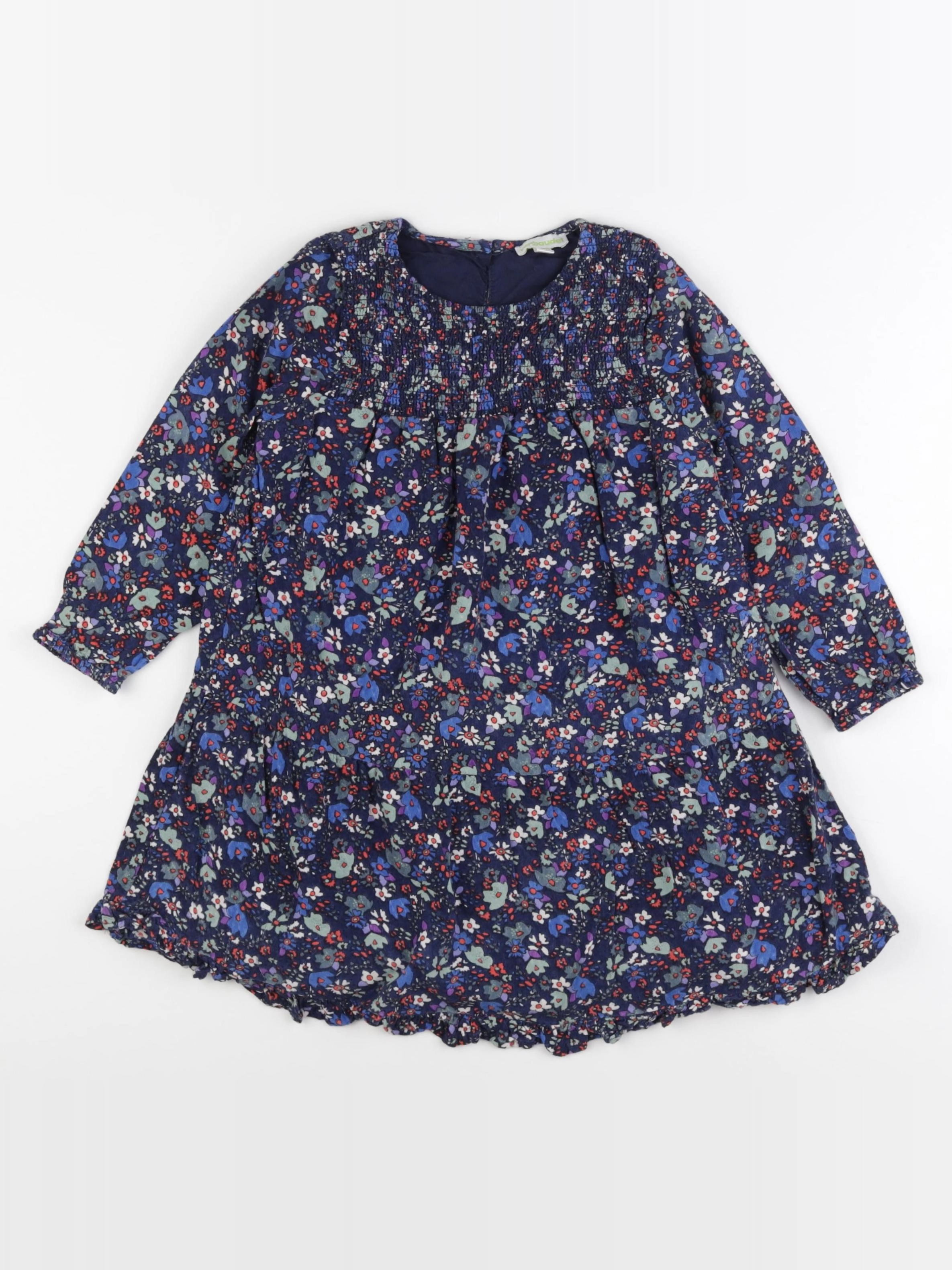 Vertbaudet - robe bleu - 5 ans