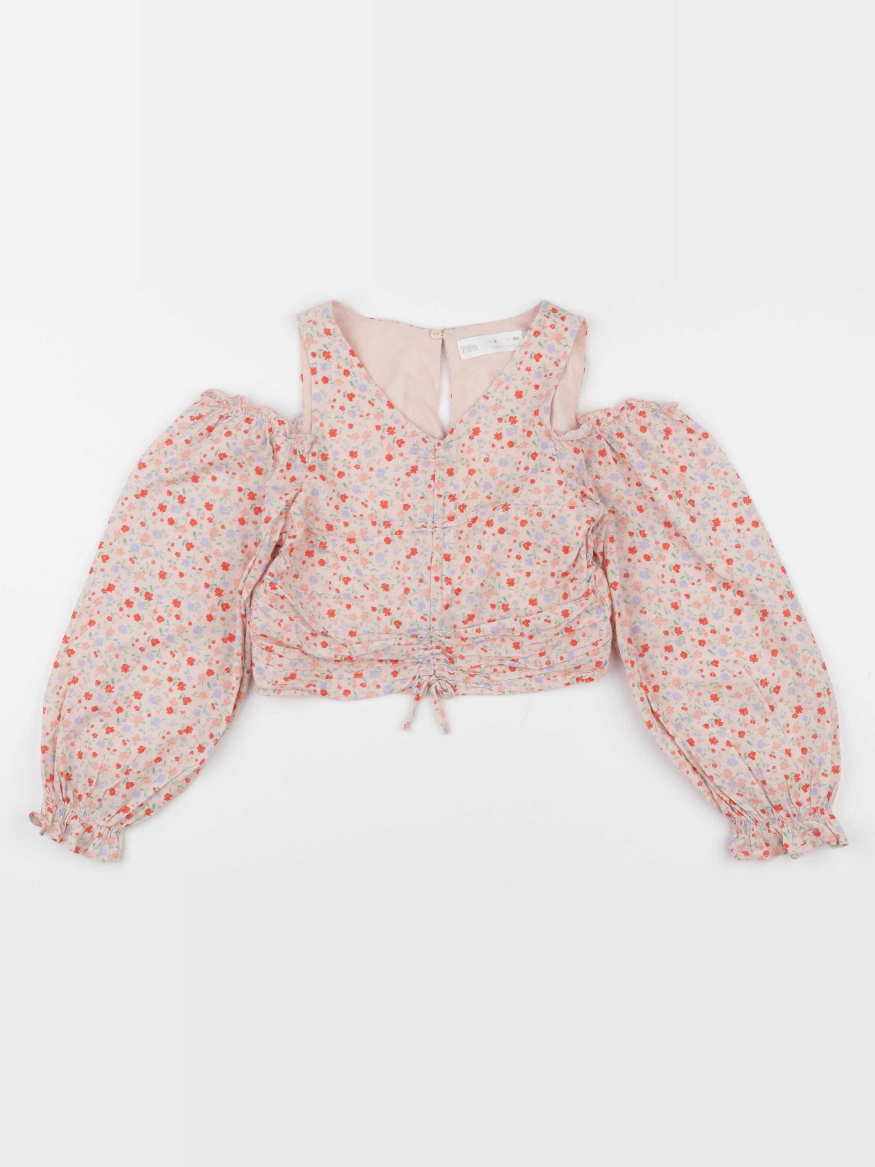 Zara - blouse rose - 9 ans