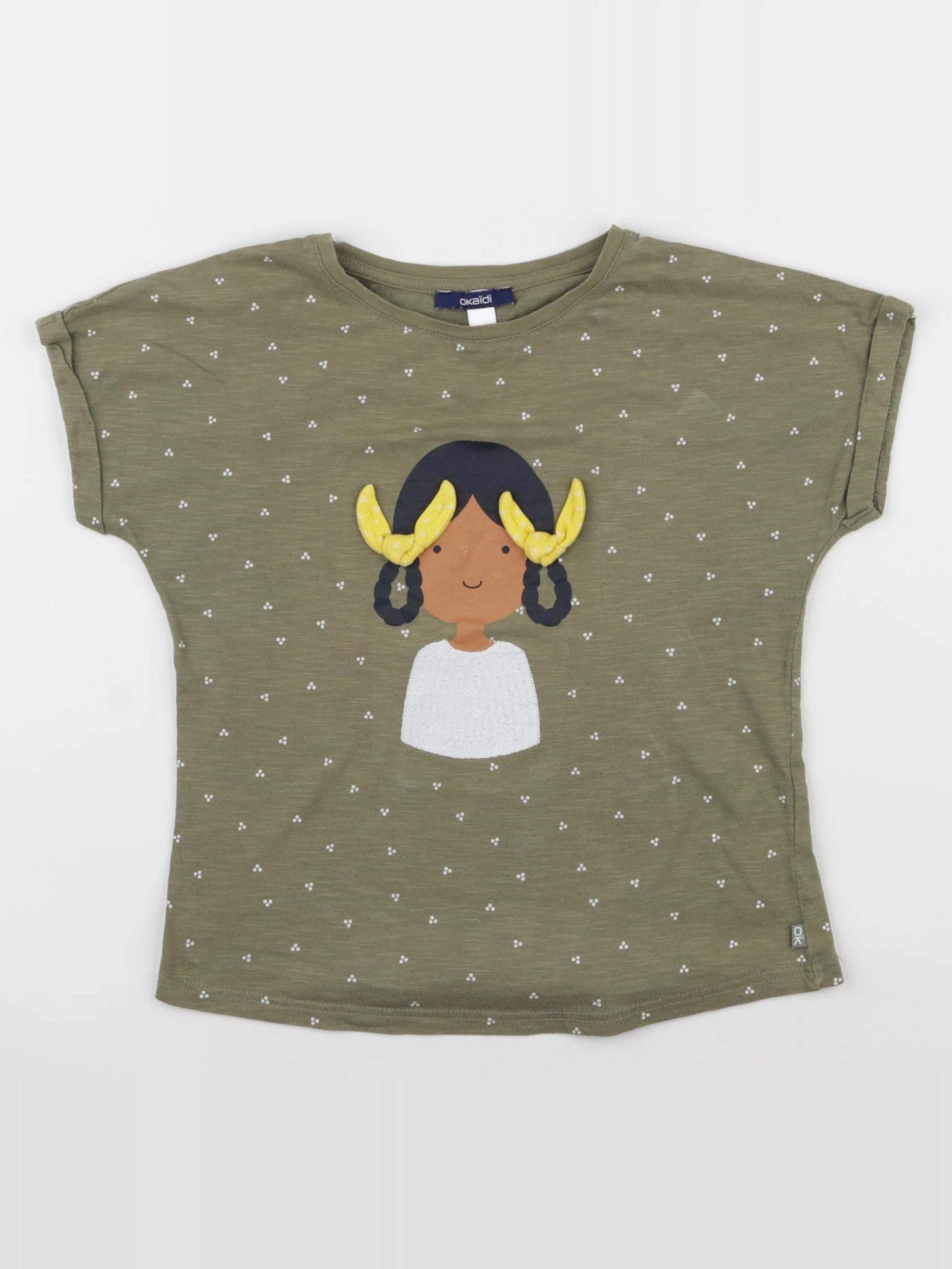 Okaidi - tee-shirt vert - 8 ans