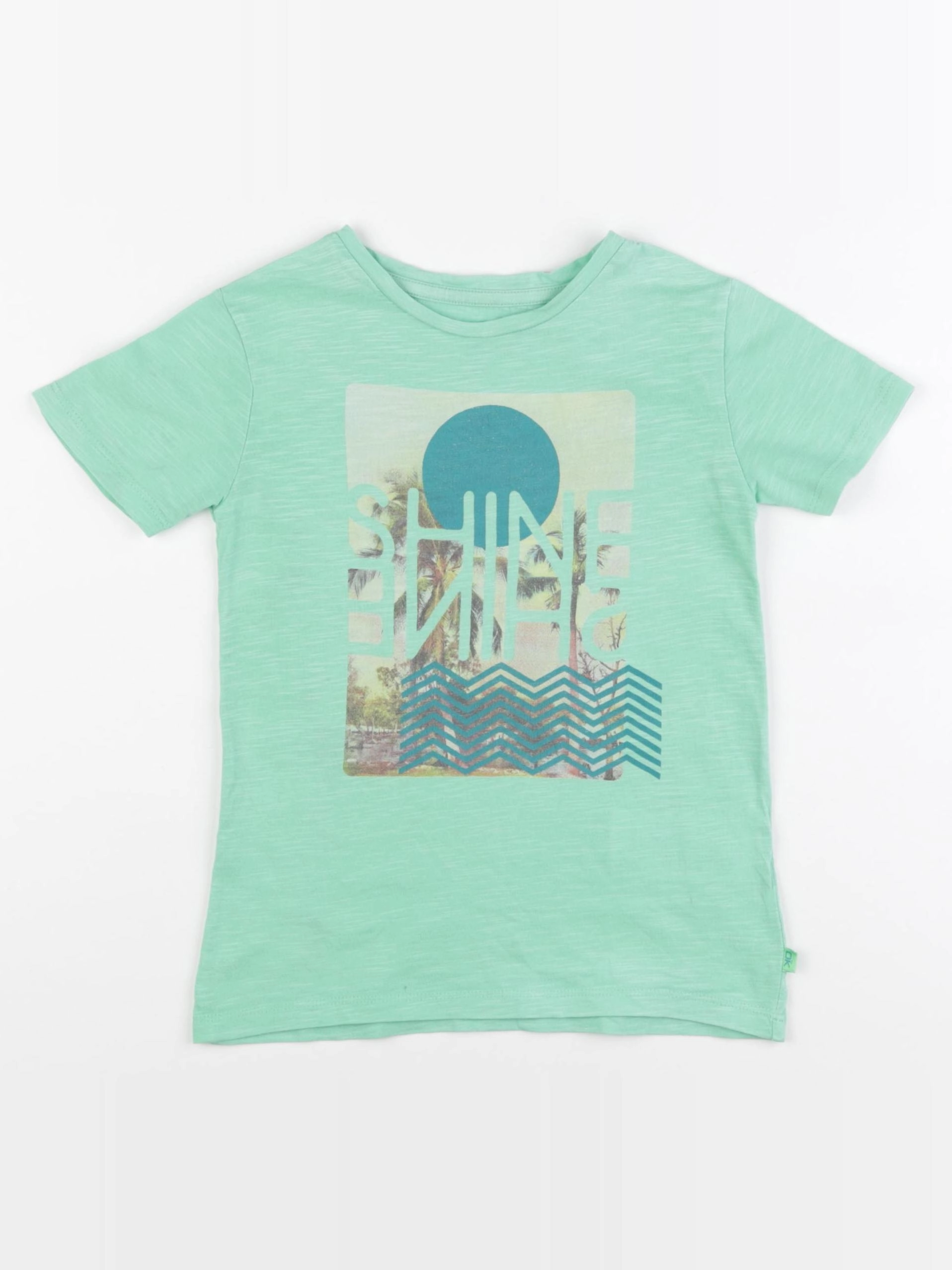 Okaidi - tee-shirt vert - 4 ans