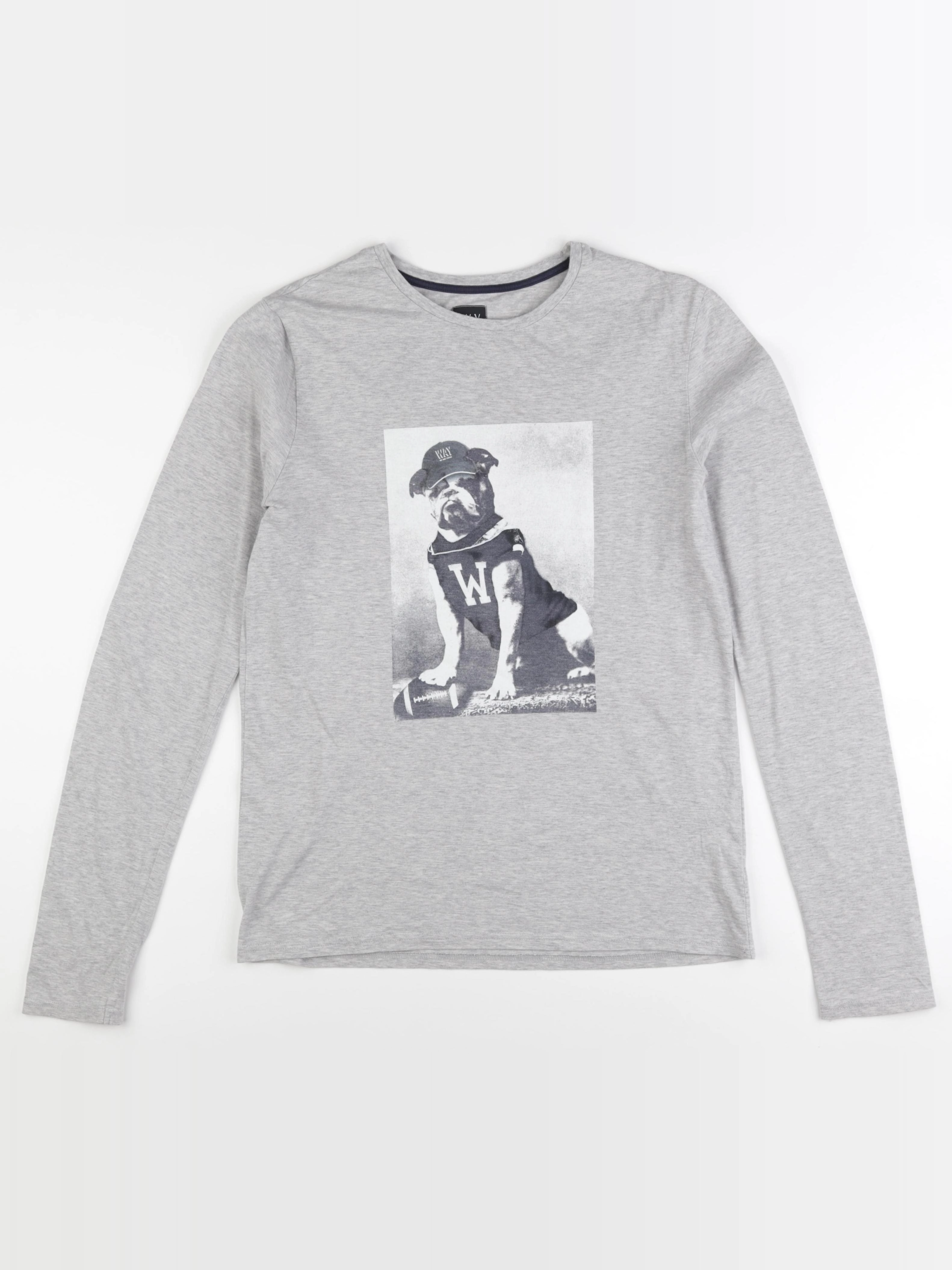 IKKS - tee-shirt gris - 16 ans