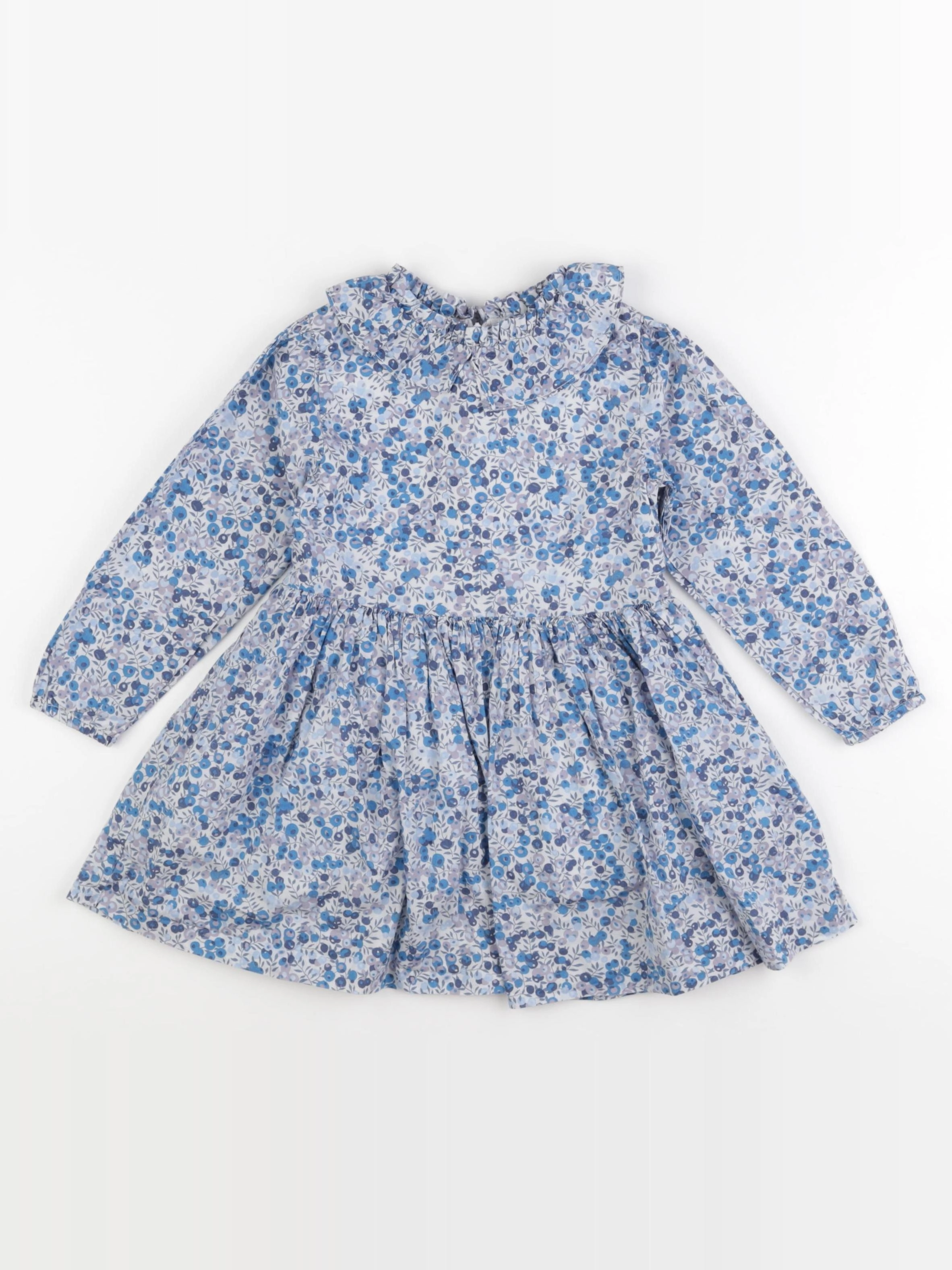 Jacadi - robe liberty bleu - 3 ans