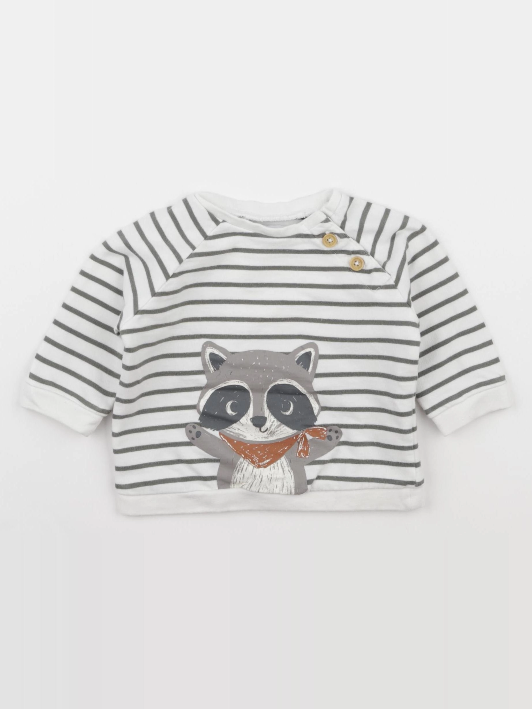 Vertbaudet - sweat multicolore - 9 mois