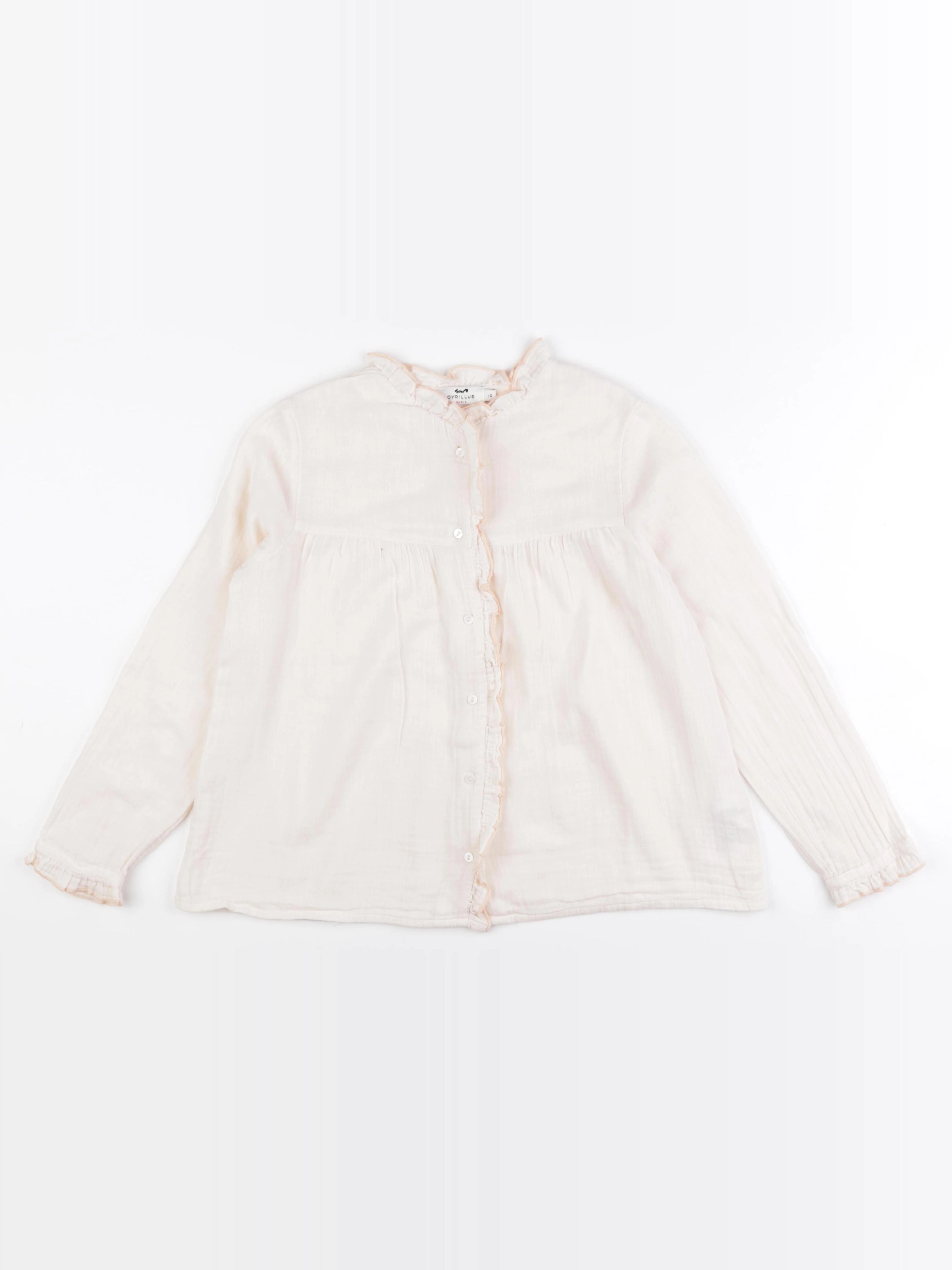 Cyrillus - blouse beige - 10 ans