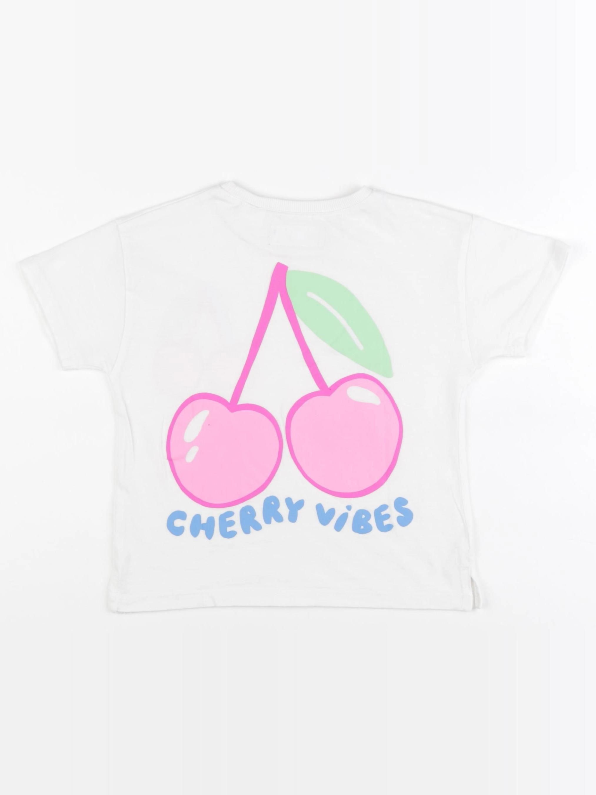 Zara - tee-shirt imprimé au dos blanc - 4 ans