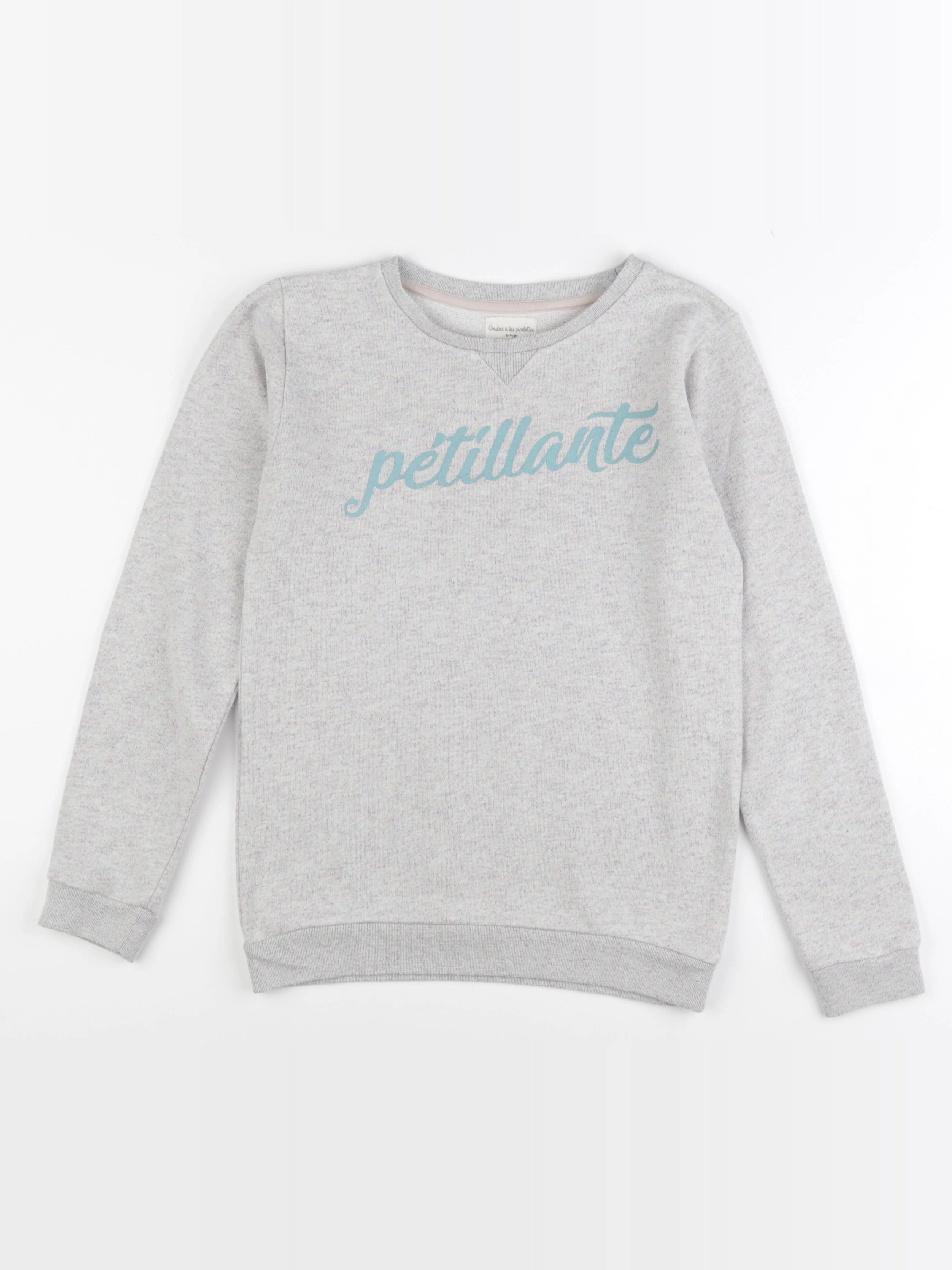 Arsène et les pipelettes - sweat gris, argent - 10 ans