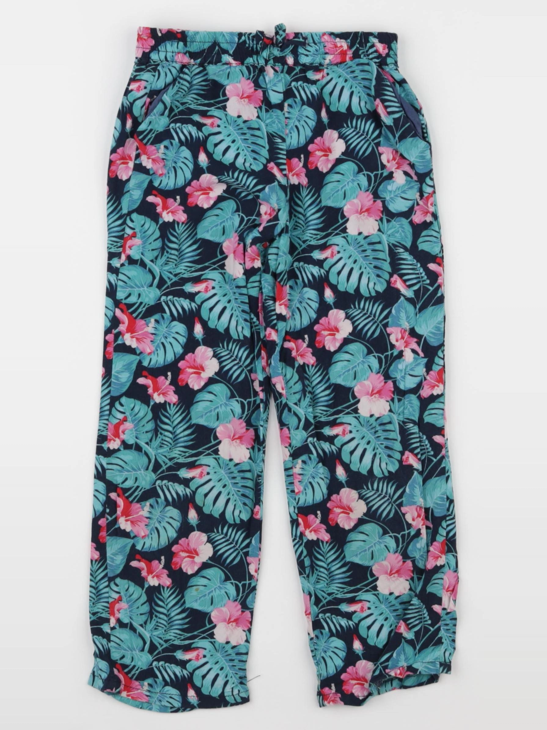 Vertbaudet - pantalon bleu - 4 ans