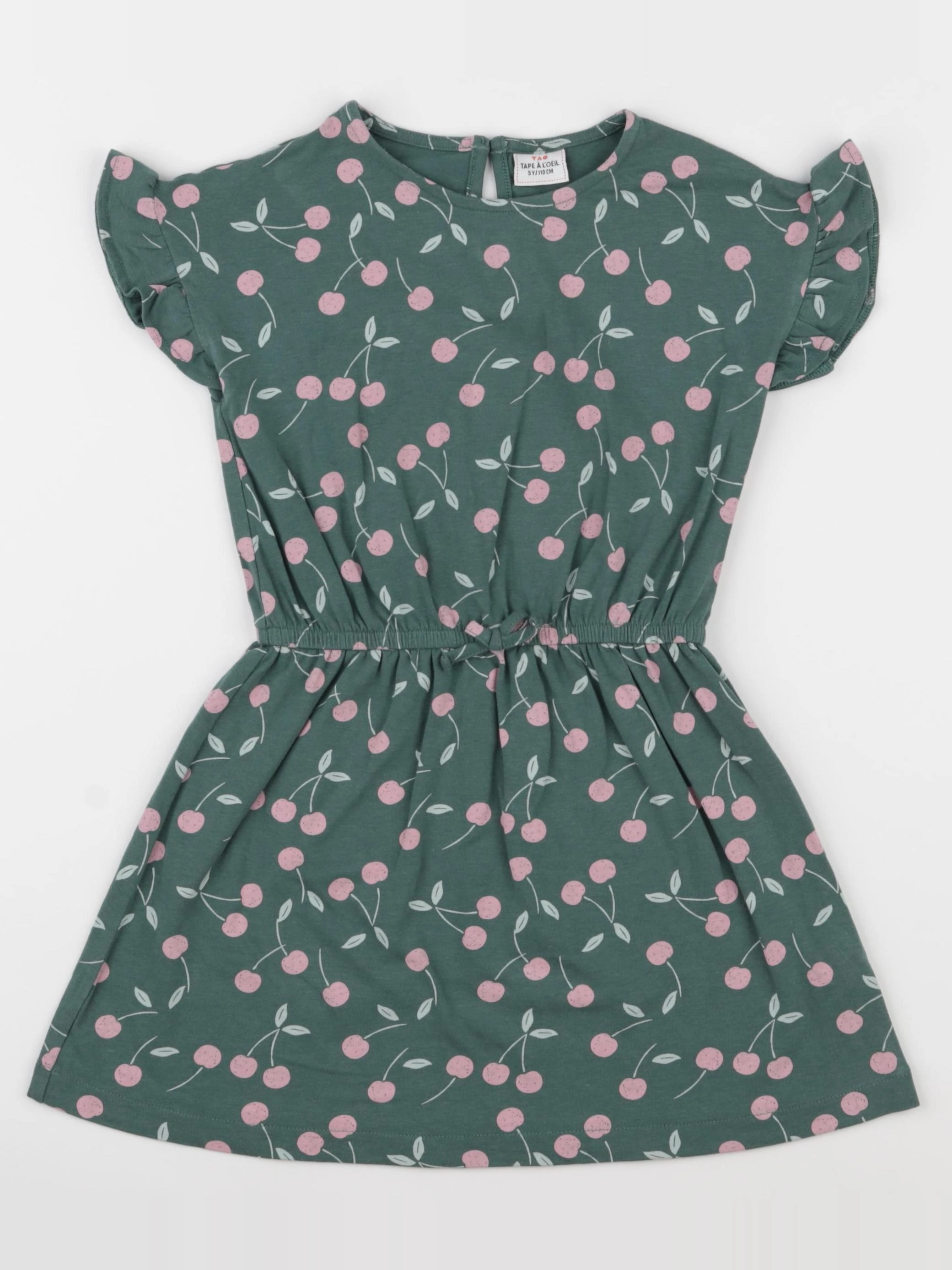 Tape à l'oeil - robe vert - 5 ans