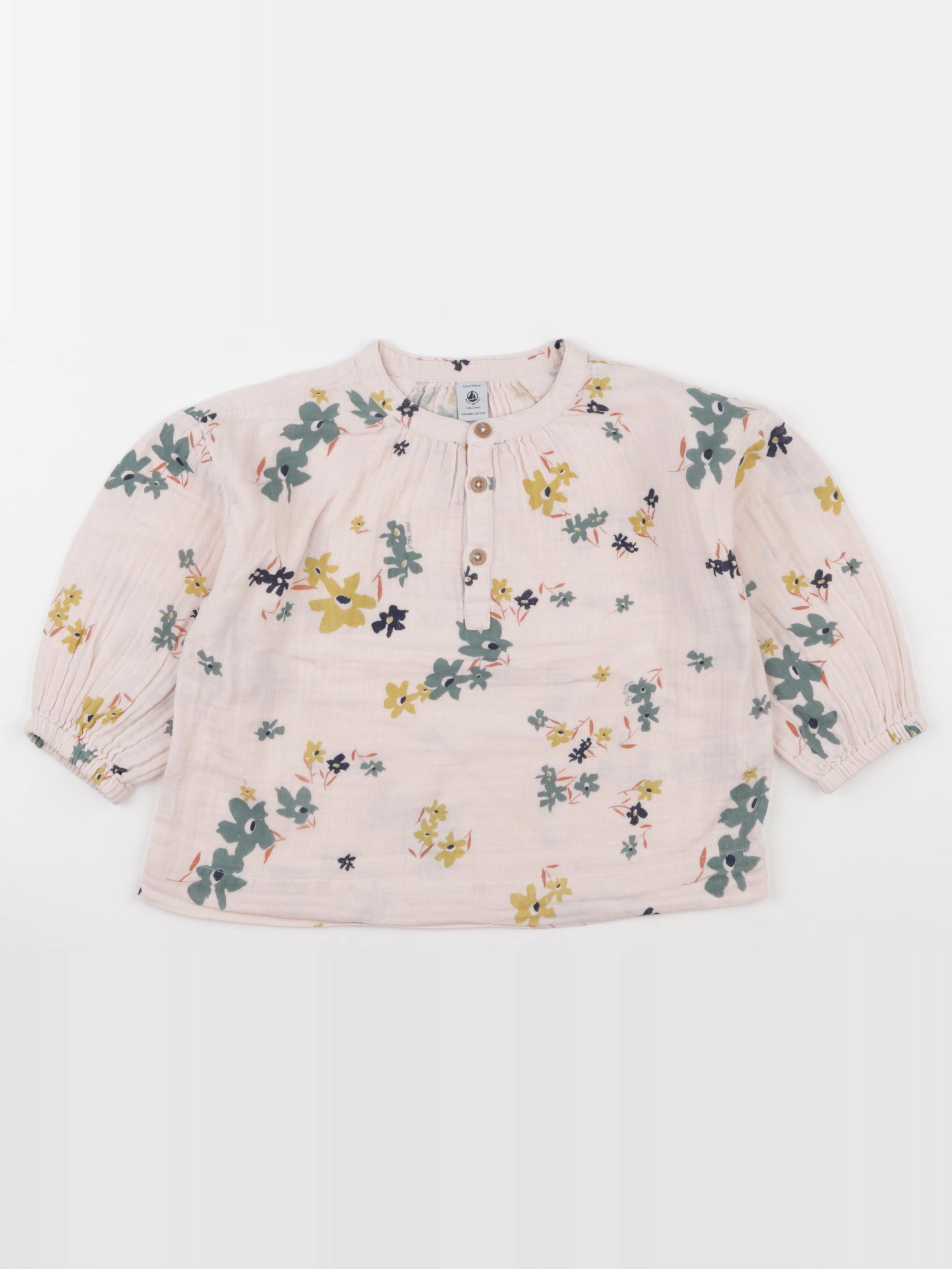 Petit Bateau - blouse rose - 5 ans