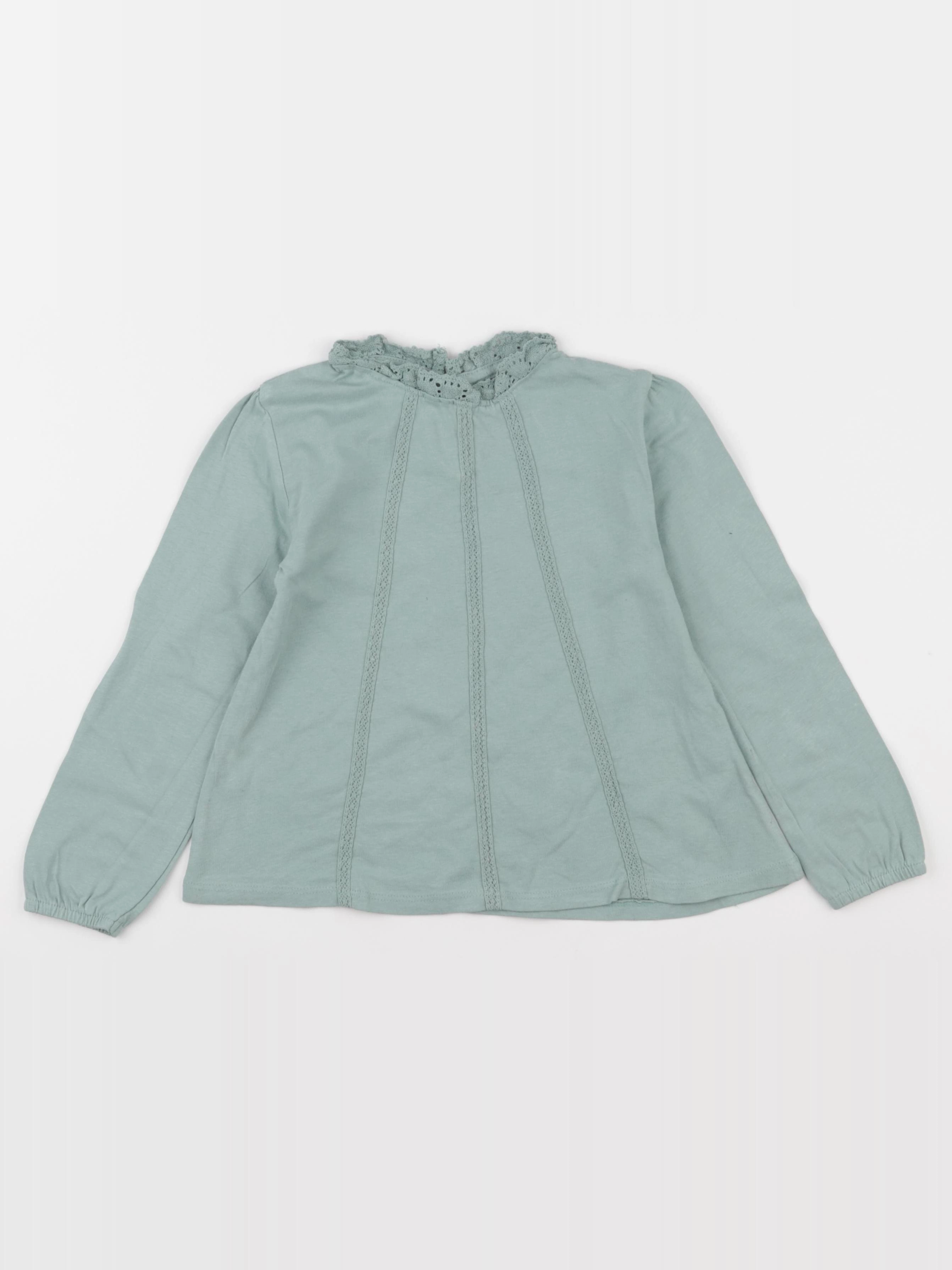 Vertbaudet - tee-shirt vert - 5 ans