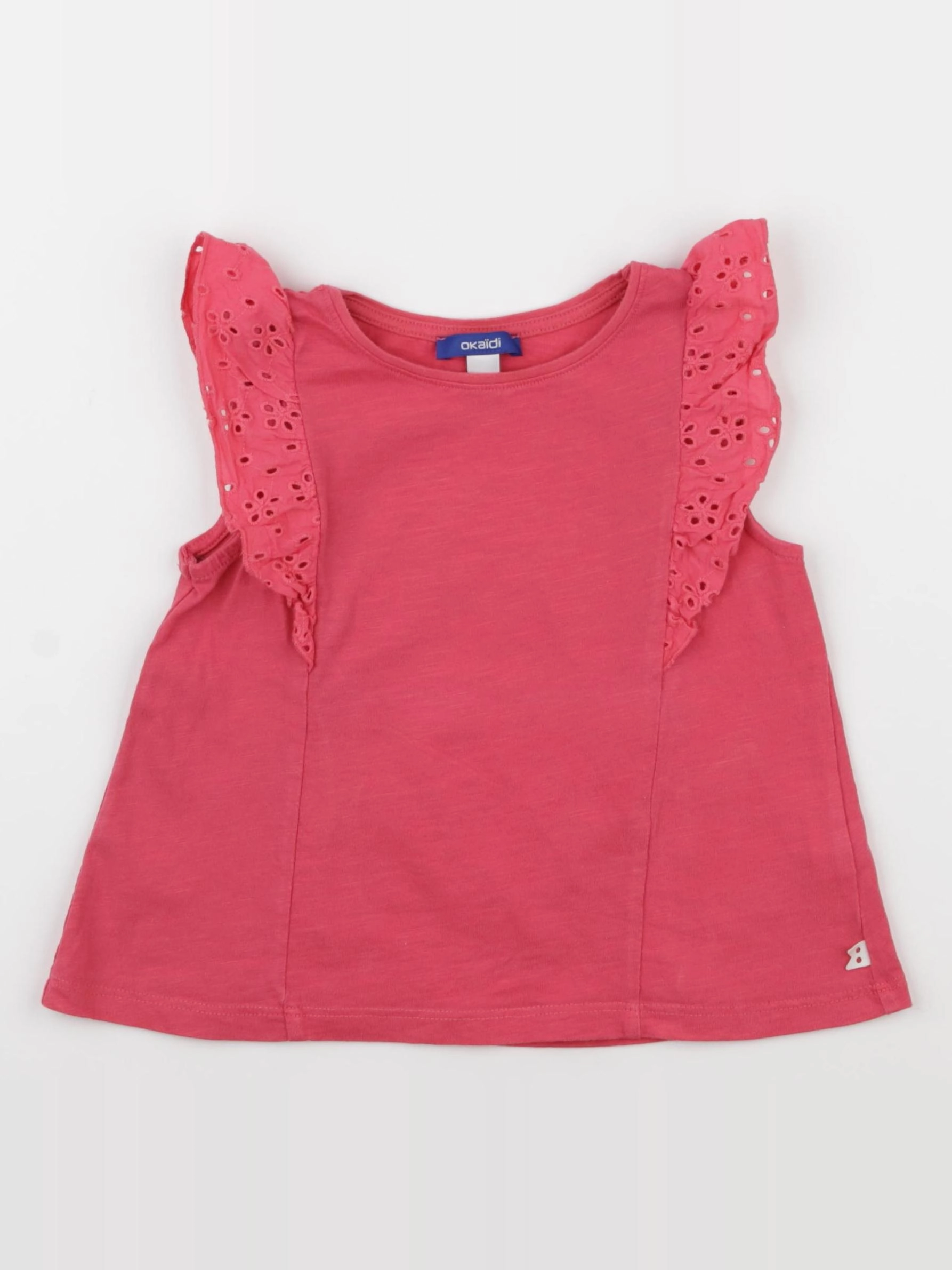 Okaidi - tee-shirt rose - 4 ans