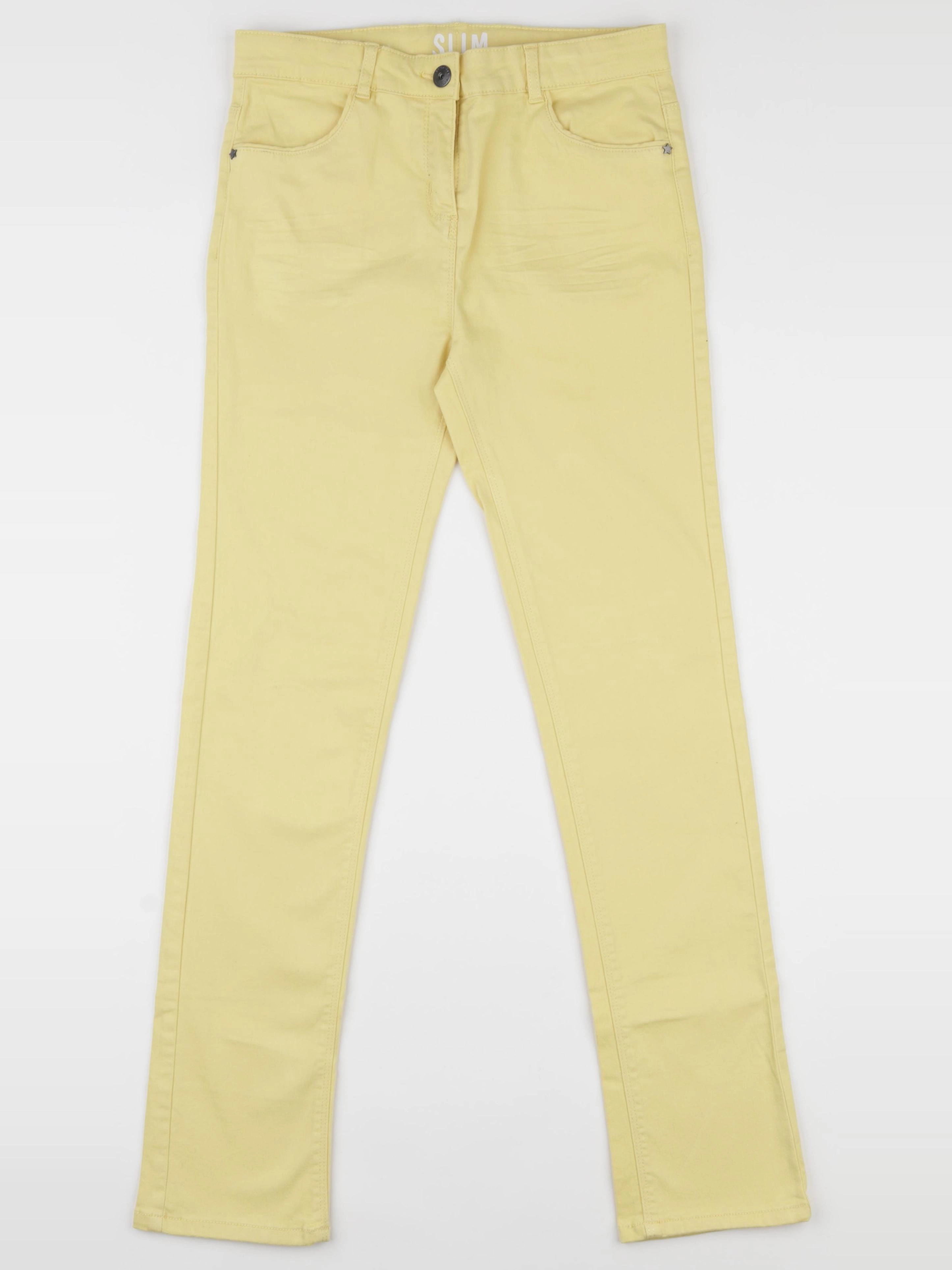 Vertbaudet - pantalon jaune - 14 ans