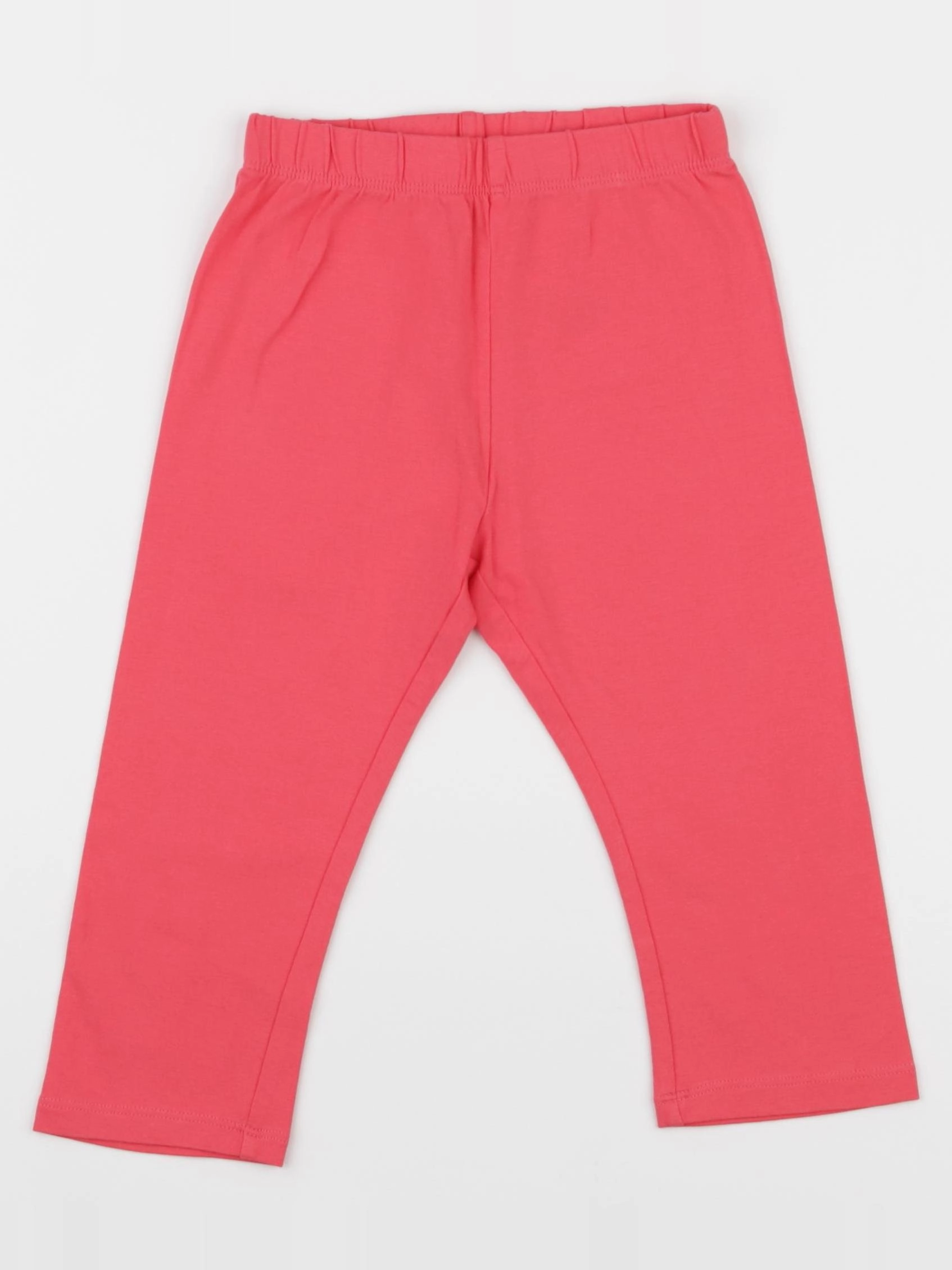 Vertbaudet - legging court rose - 7 ans