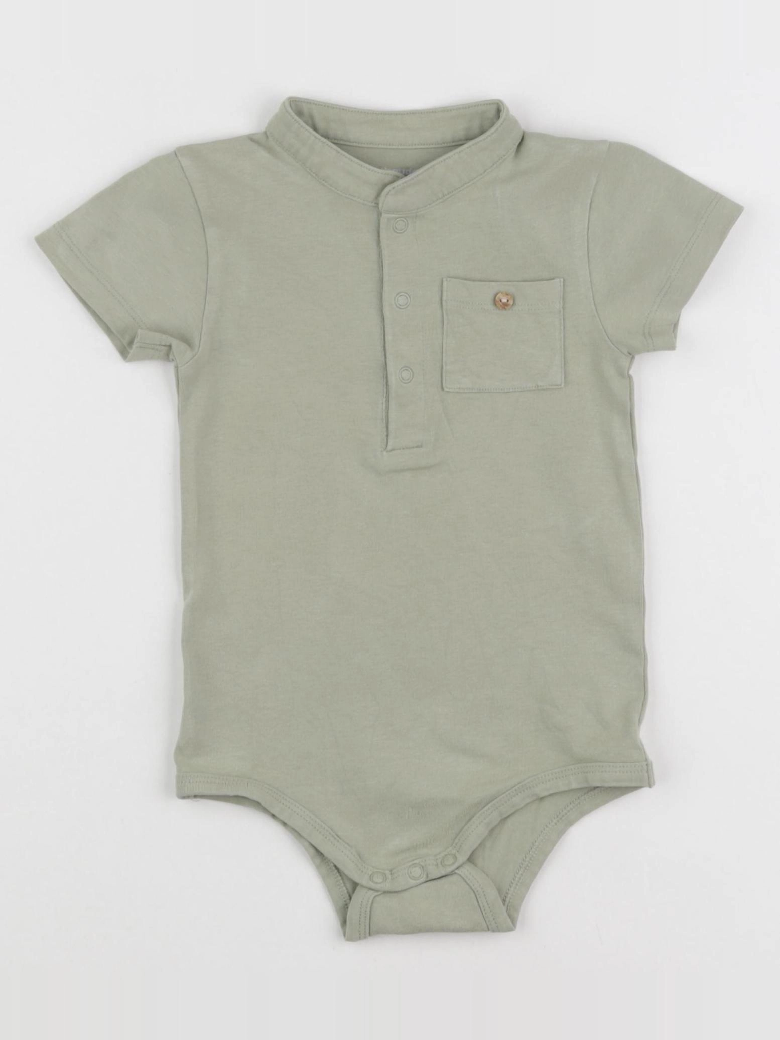 Vertbaudet - body à col vert - 18 mois