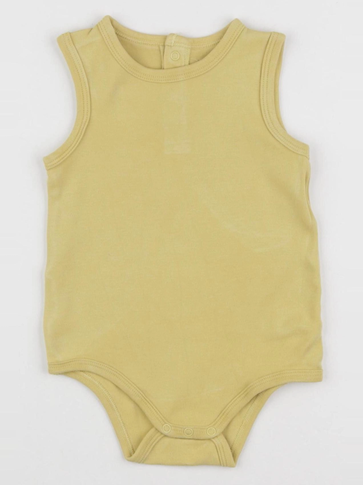Vertbaudet - body jaune - 18 mois
