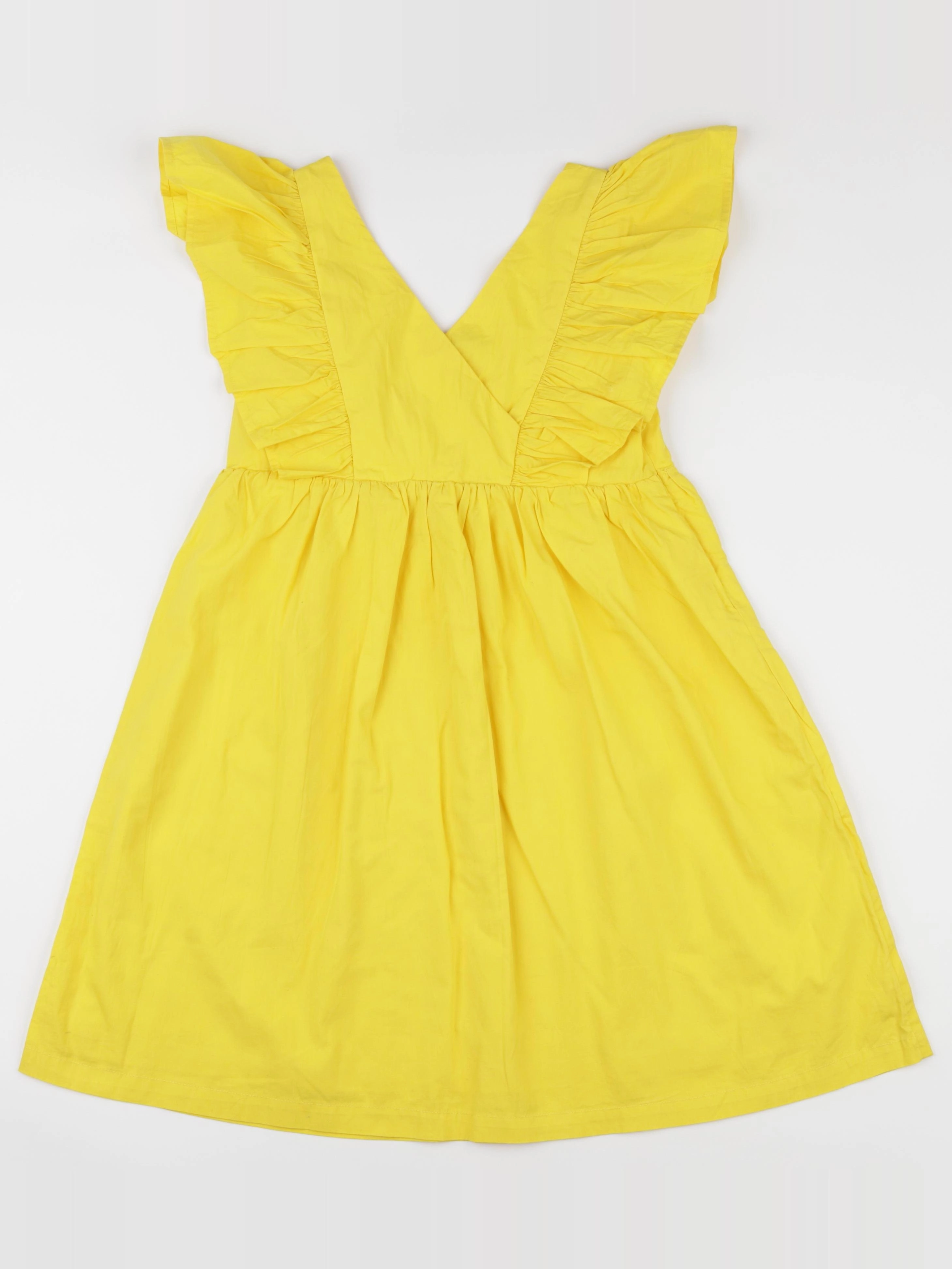Vertbaudet - robe jaune - 10 ans