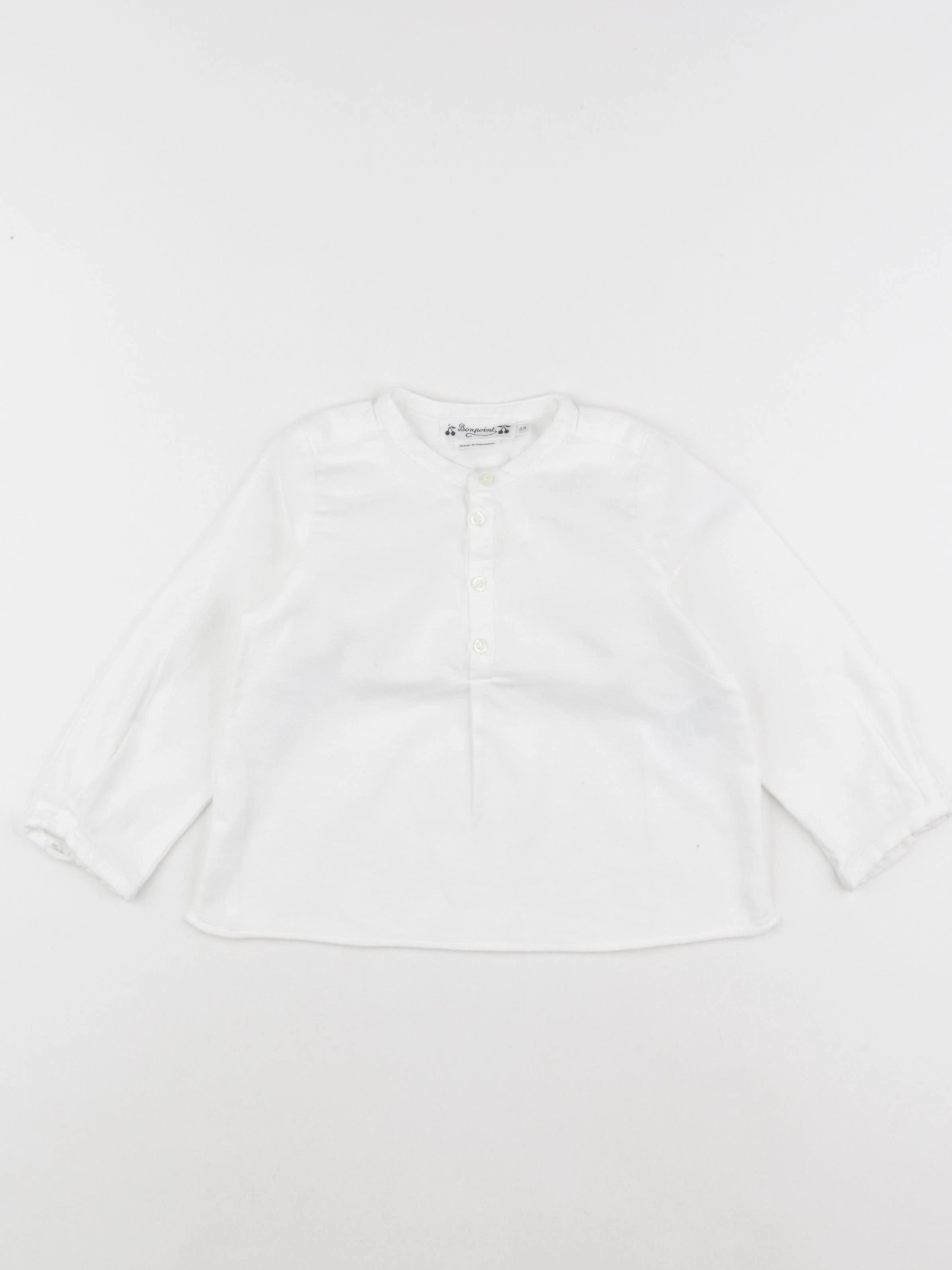 Bonpoint - chemise blanc - 2 ans