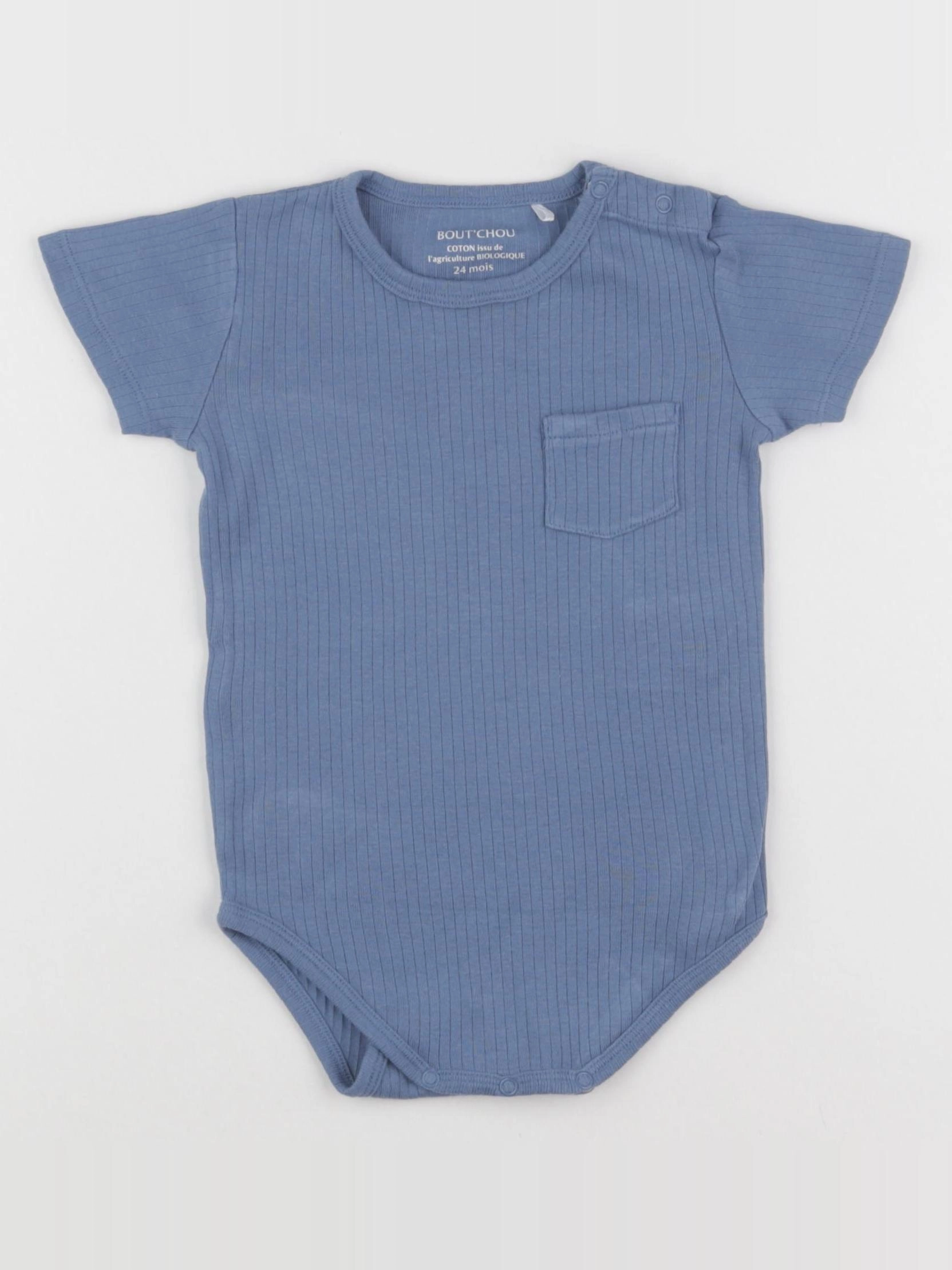 Boutchou - body bleu - 24 mois