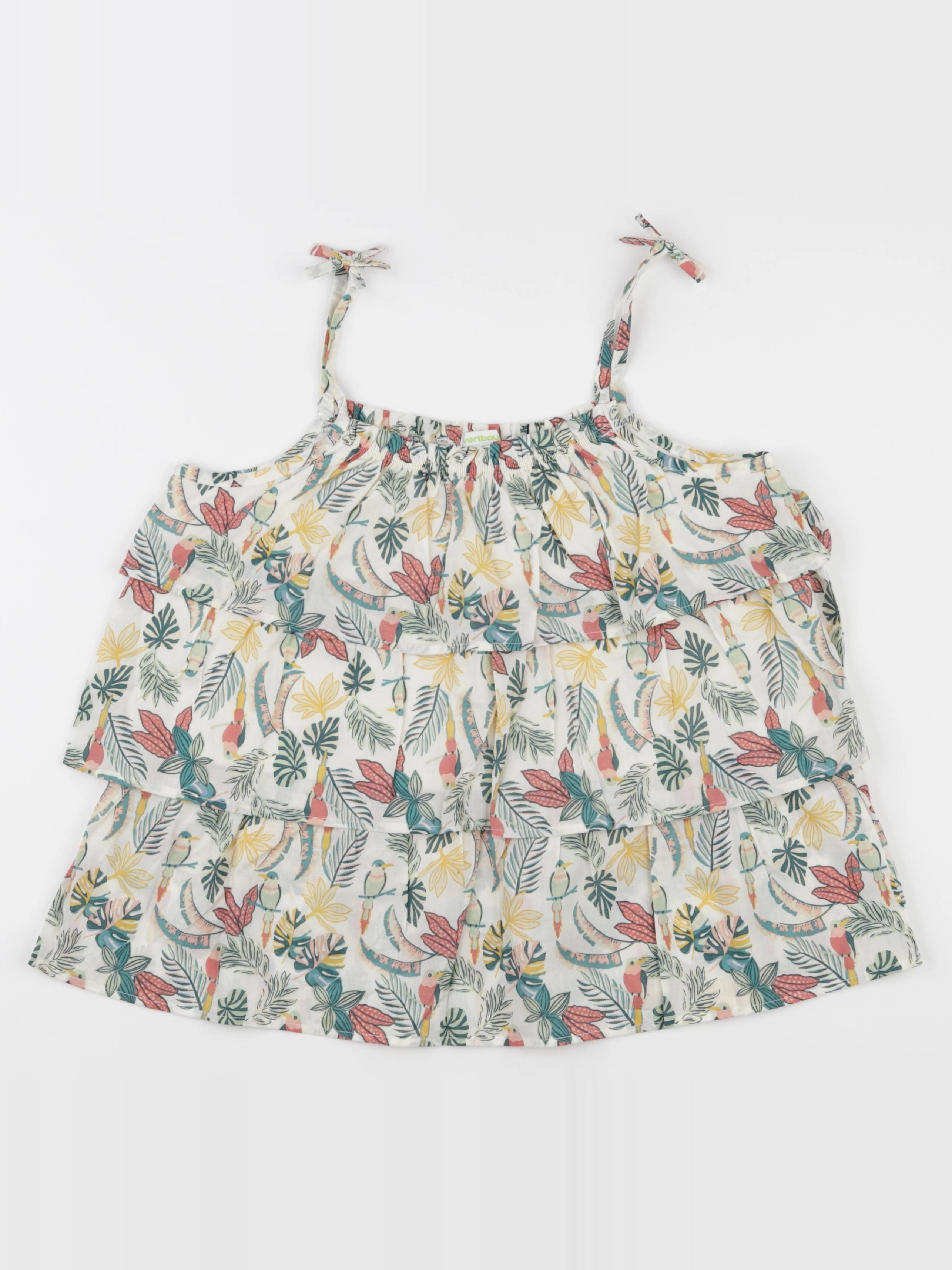 Vertbaudet - blouse multicolore - 12 ans