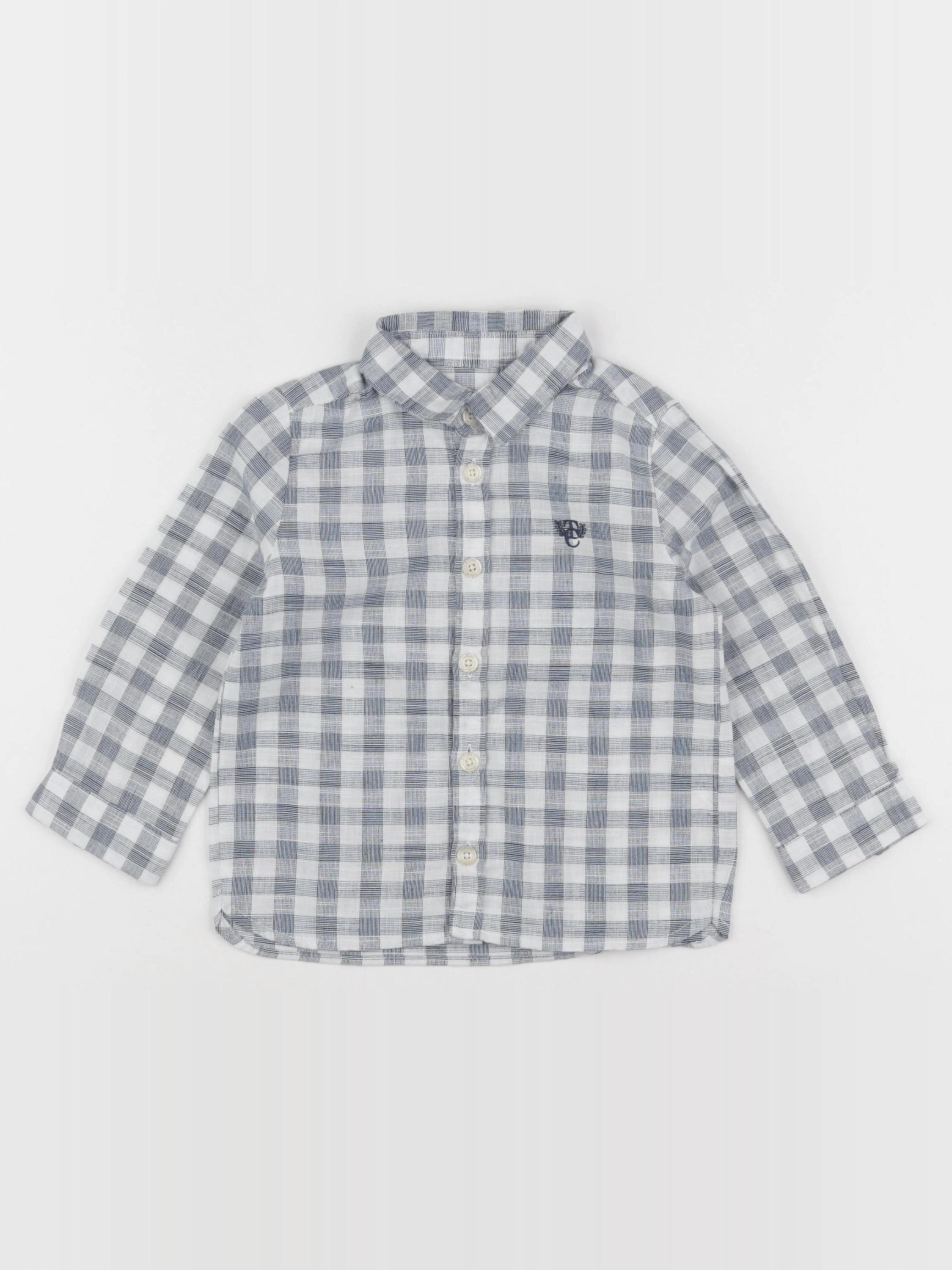 Tartine & Chocolat - chemise blanc - 2 ans