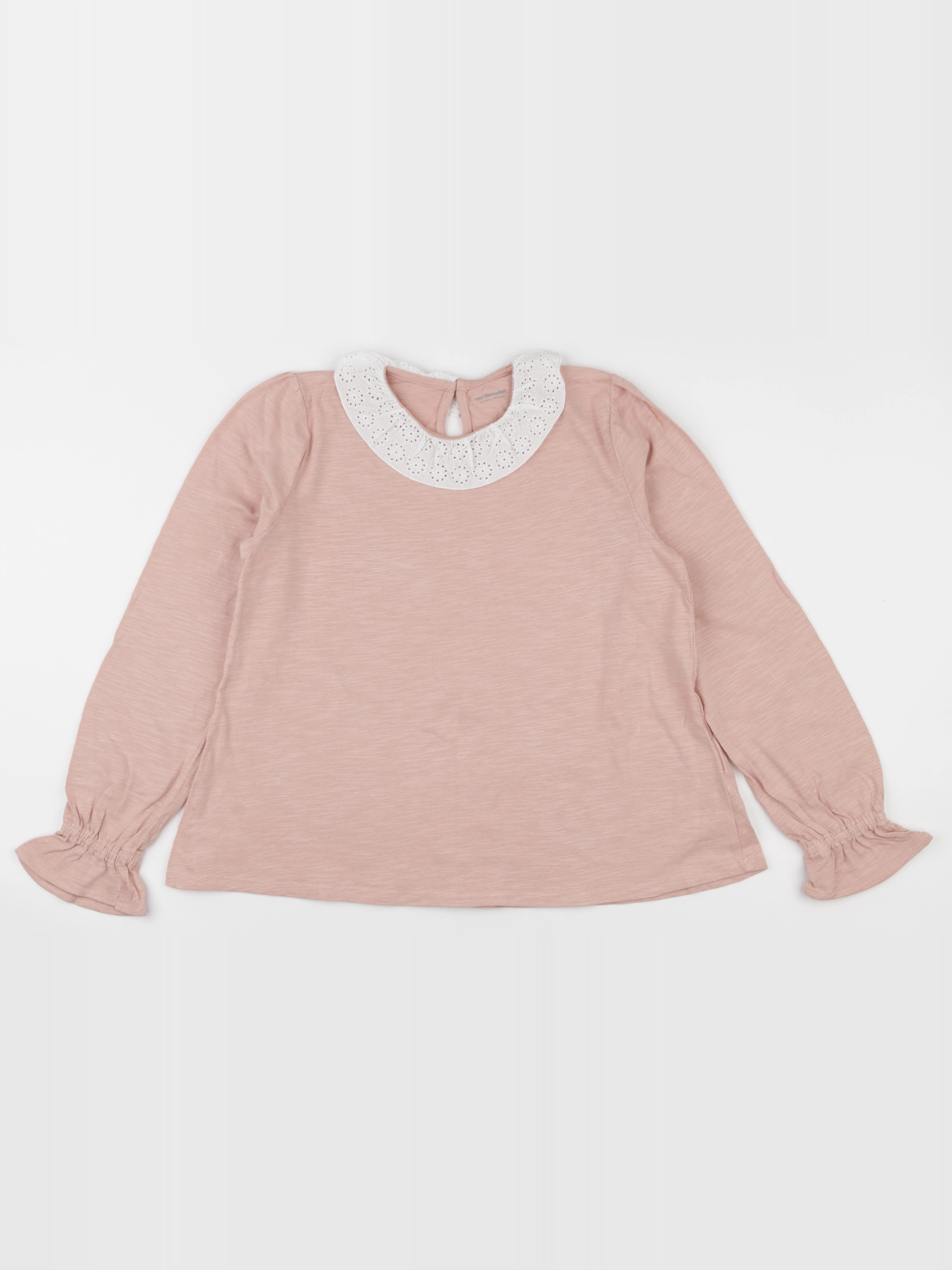 Vertbaudet - tee-shirt rose - 12 ans