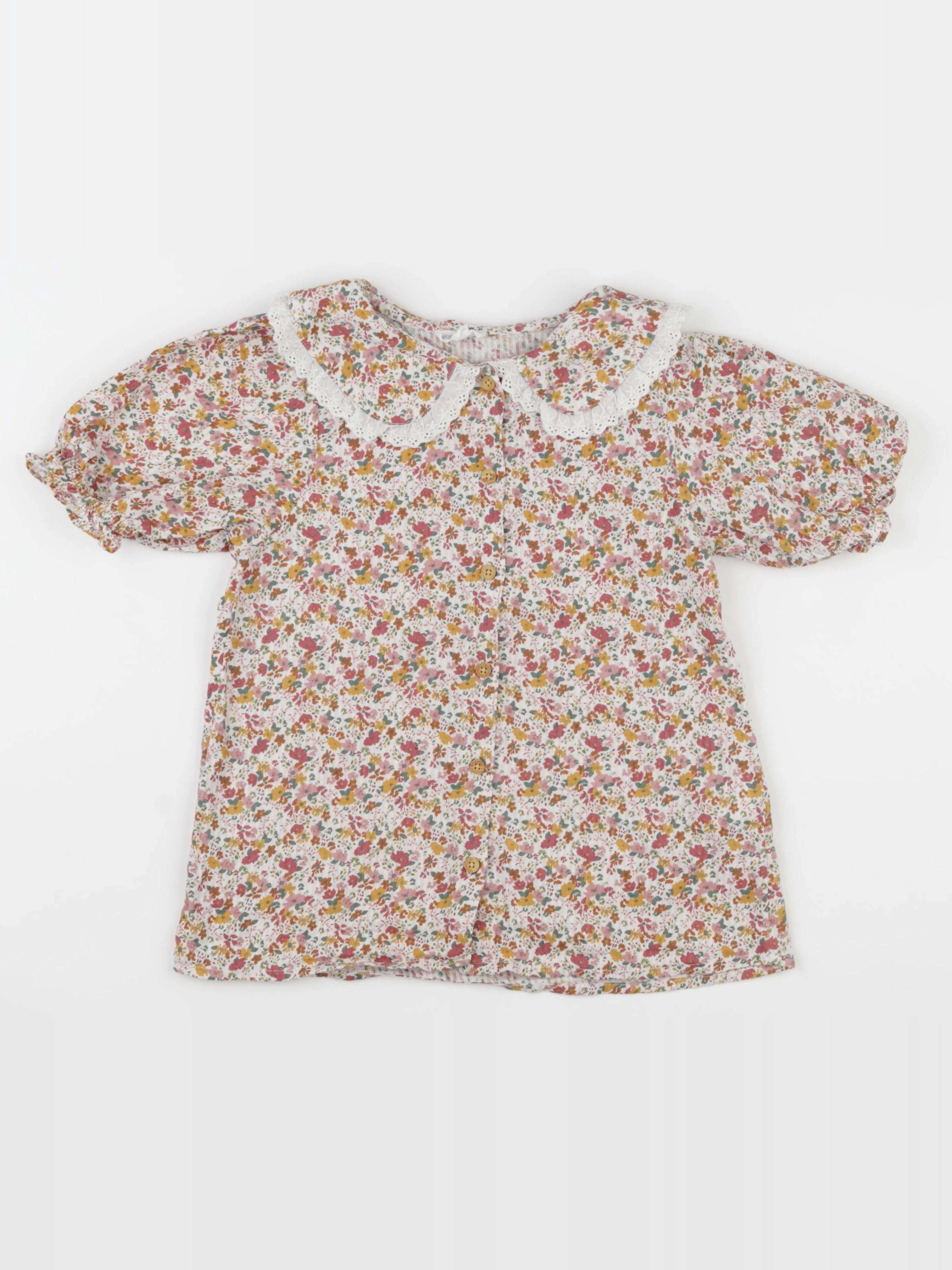 Vertbaudet - blouse multicolore - 9 ans