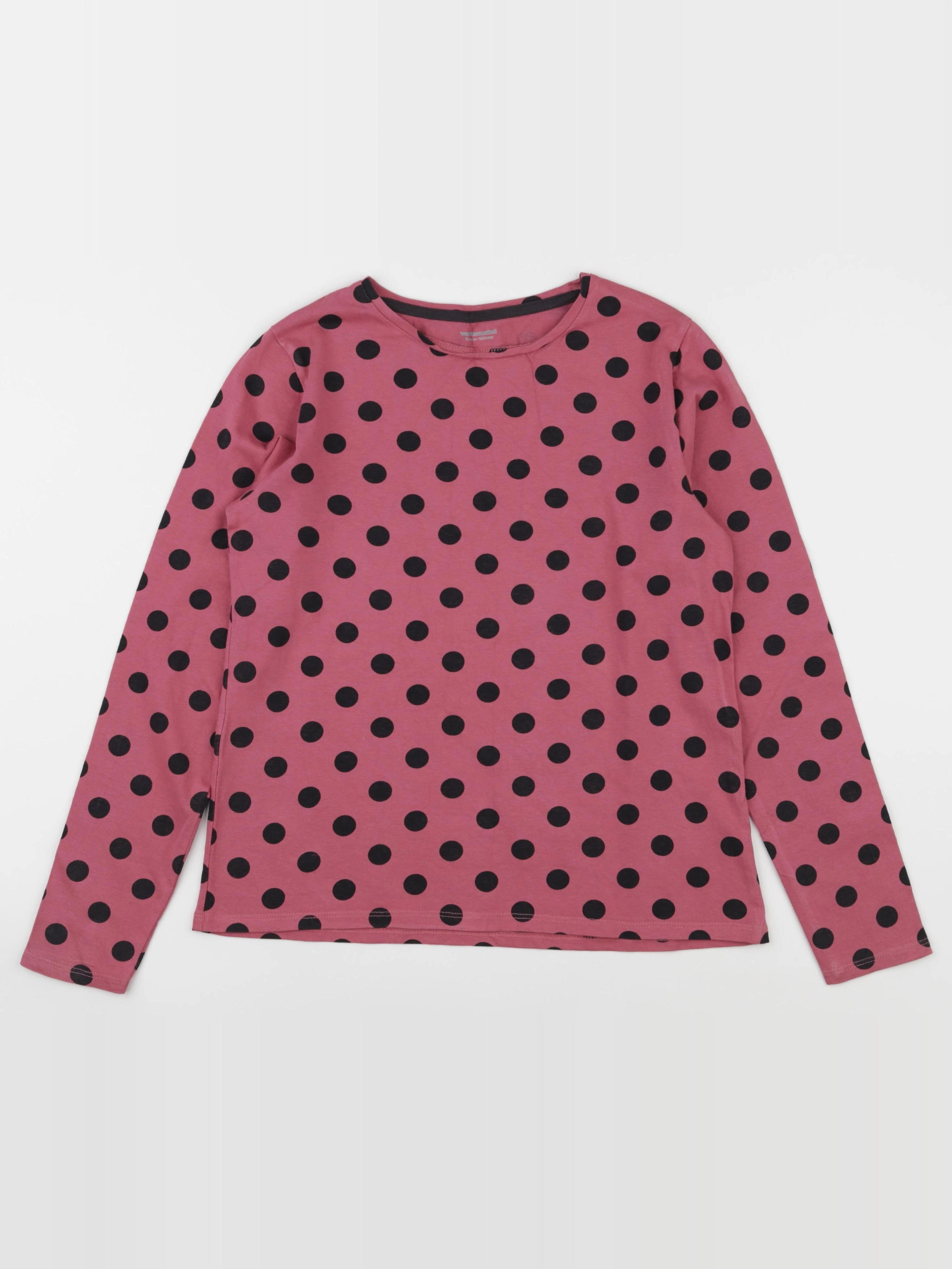 Vertbaudet - tee-shirt rose - 12 ans