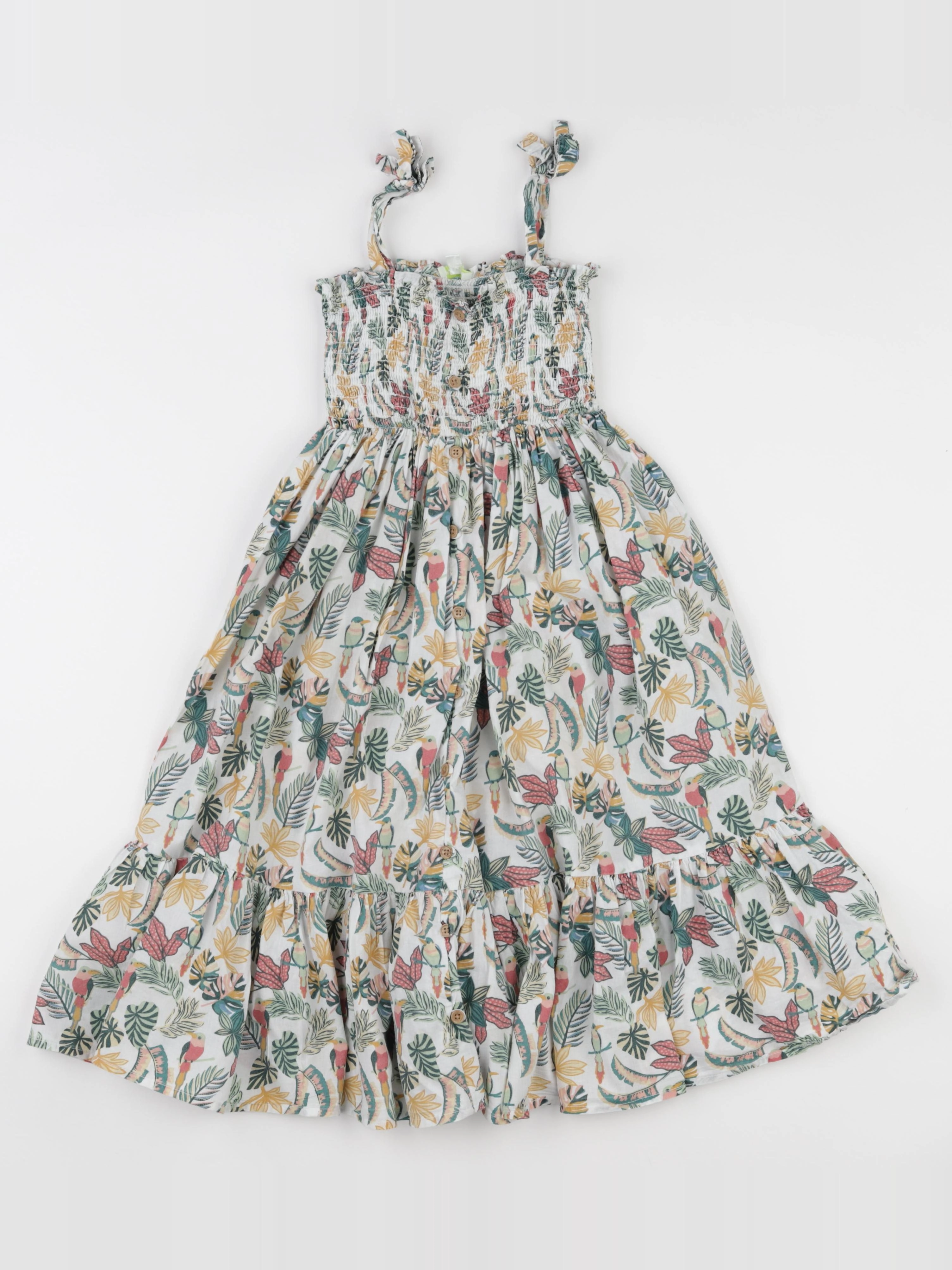 Vertbaudet - robe blanc - 5 ans